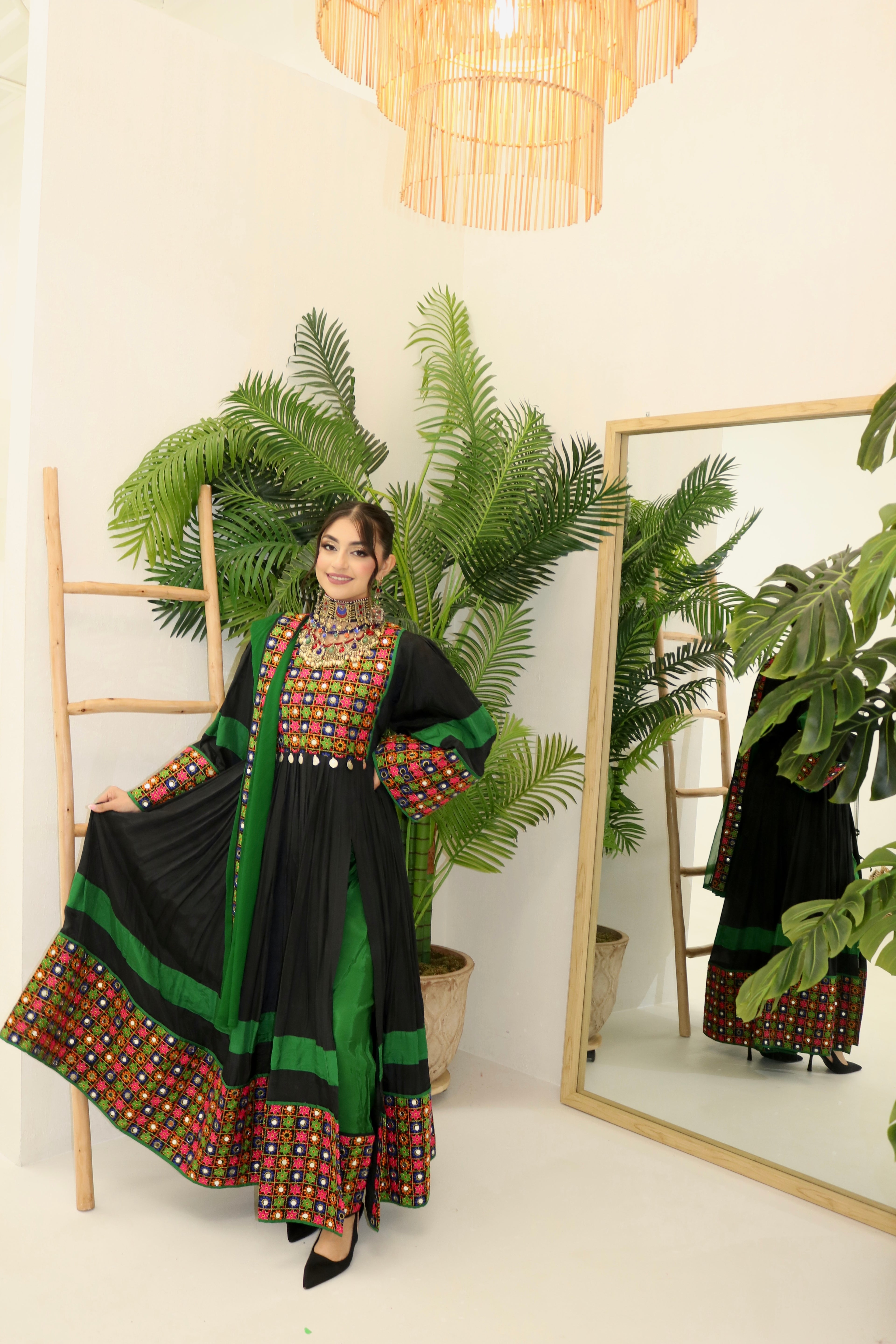Benesh Afghan Kuchi Dress