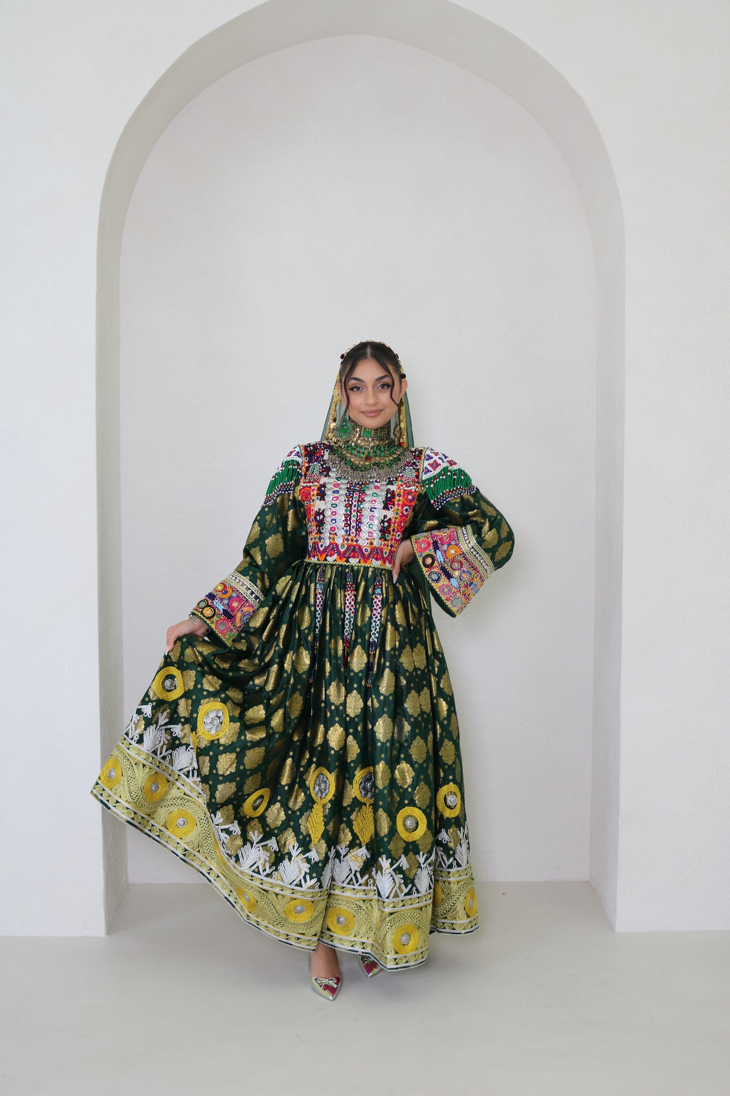 Mina Afghan Kuchi Dress