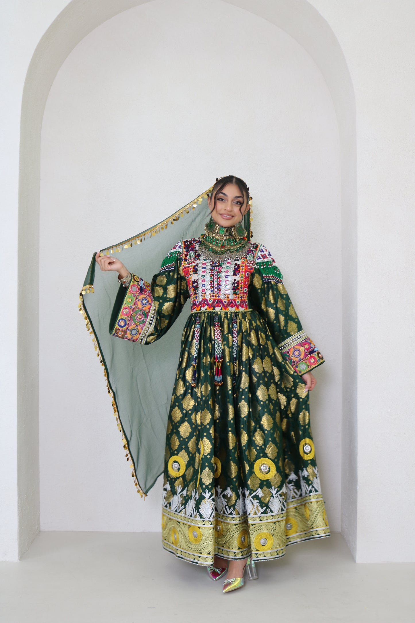 Mina Afghan Kuchi Dress