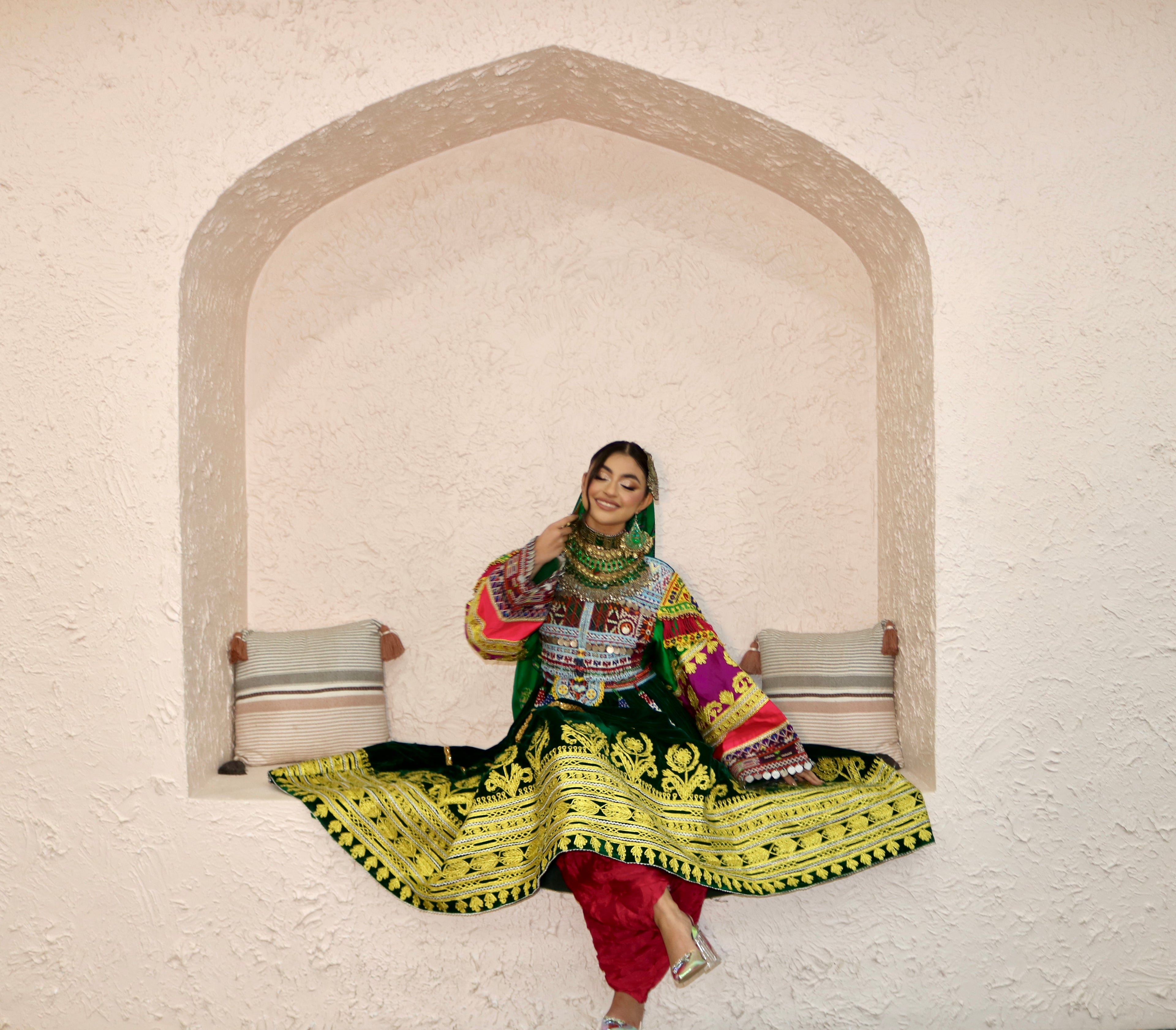 Farzaneh Afghan Kuchi Dress