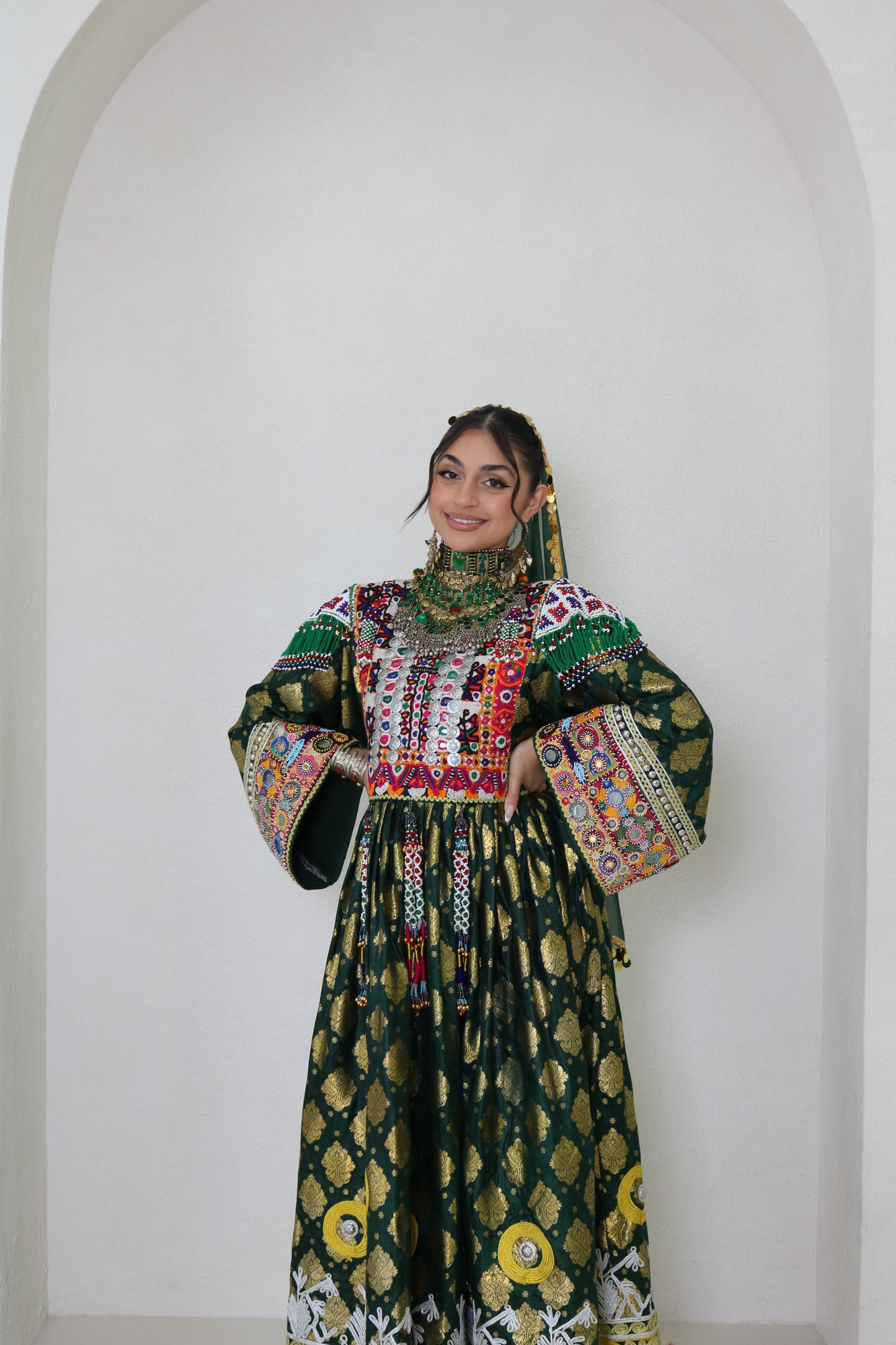 Mina Afghan Kuchi Dress