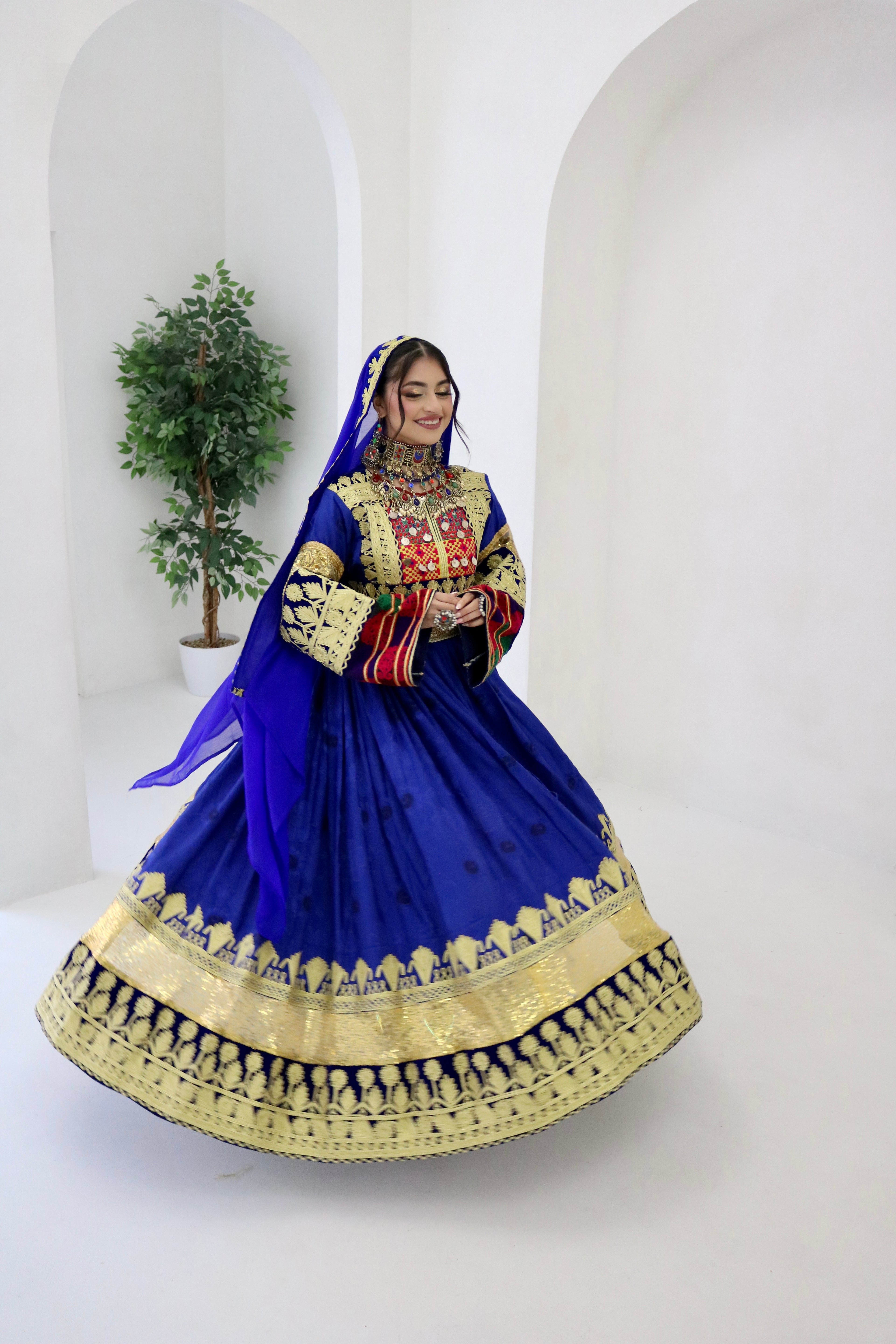 Husna Afghan Kuchi Dress