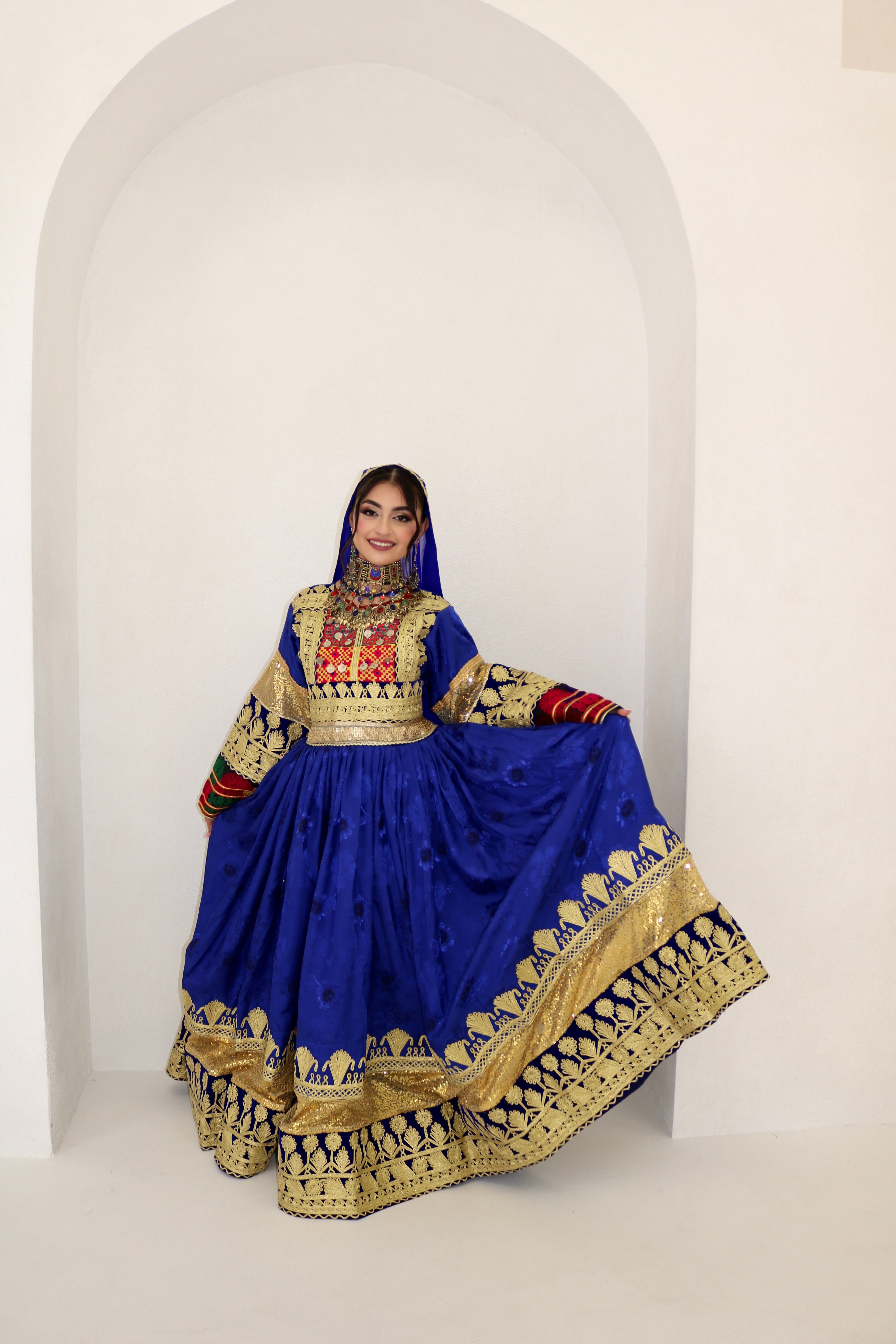 Husna Afghan Kuchi Dress