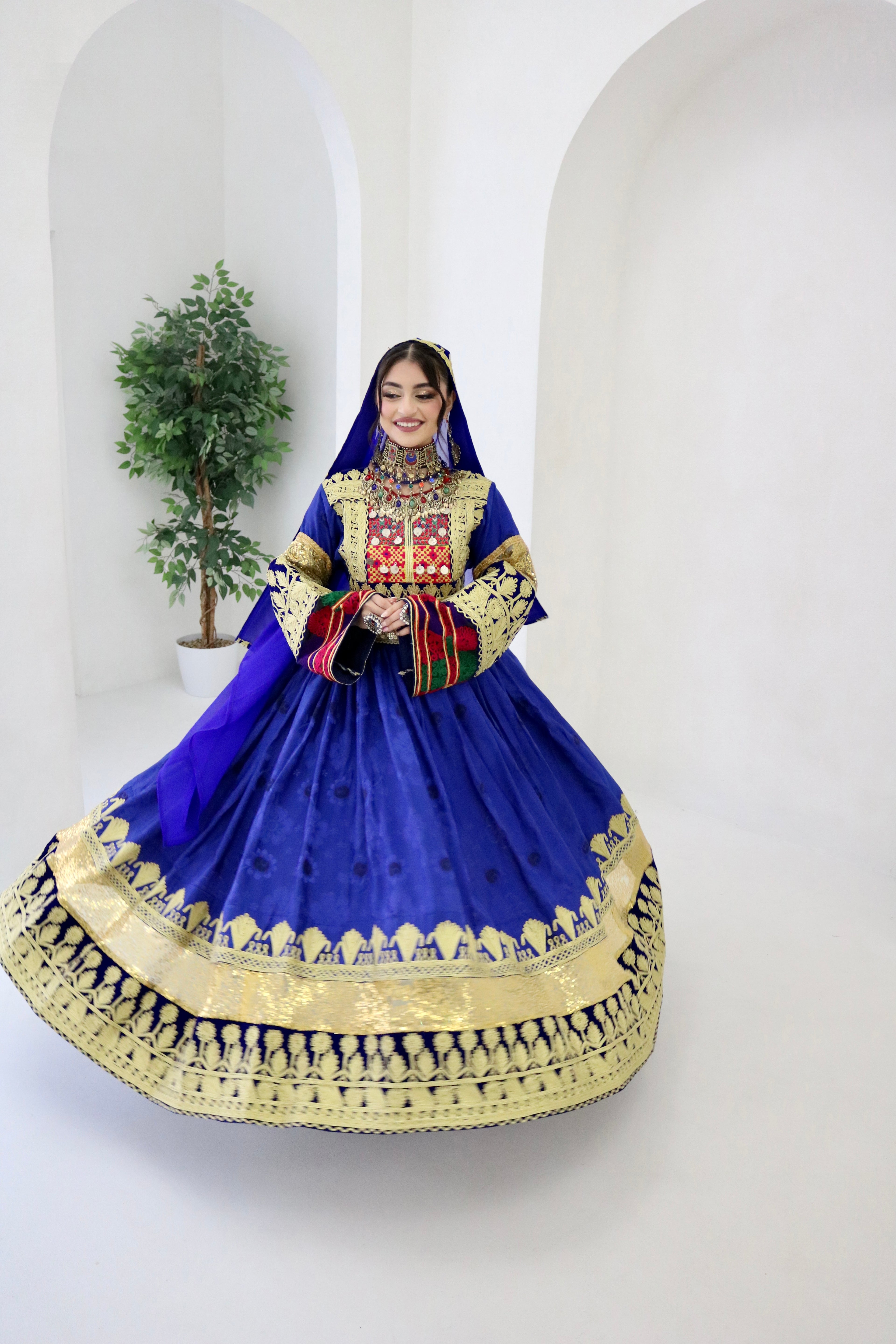 Husna Afghan Kuchi Dress