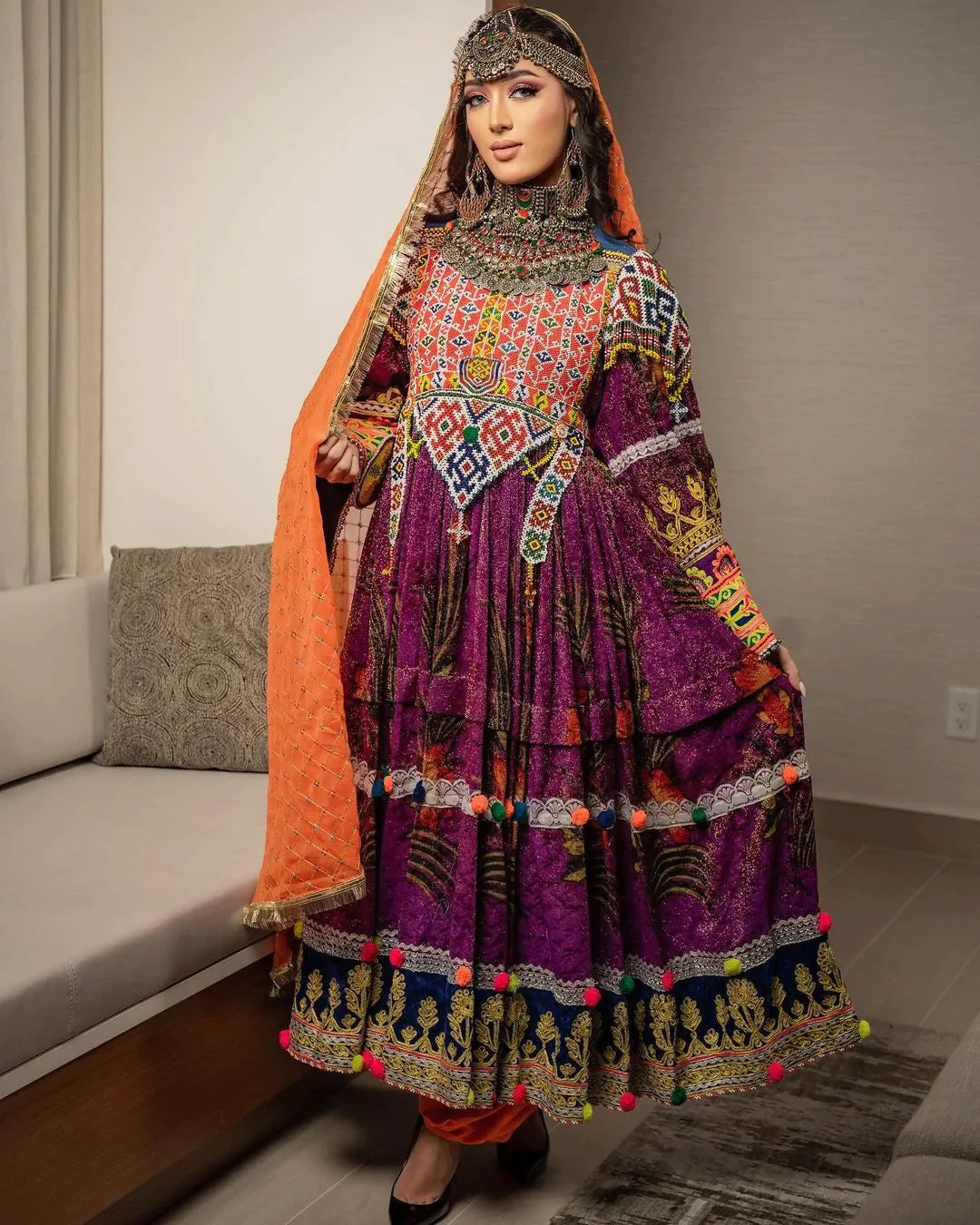 Afghan Vintage Dress