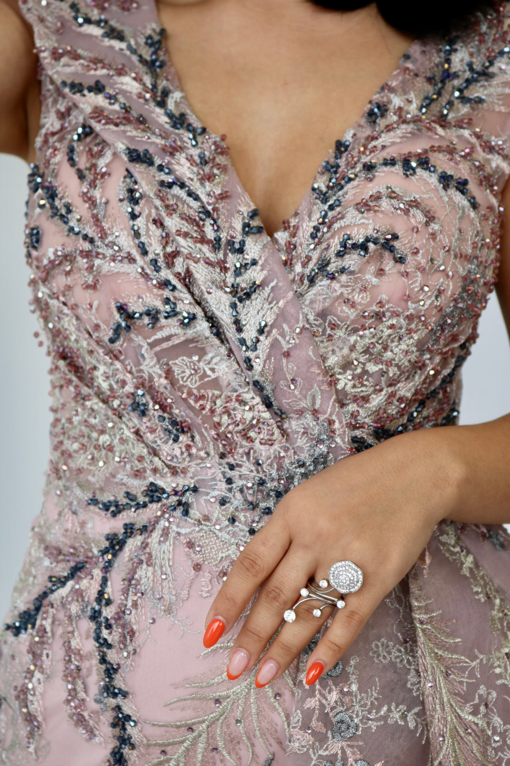 Beaded Evening Dress