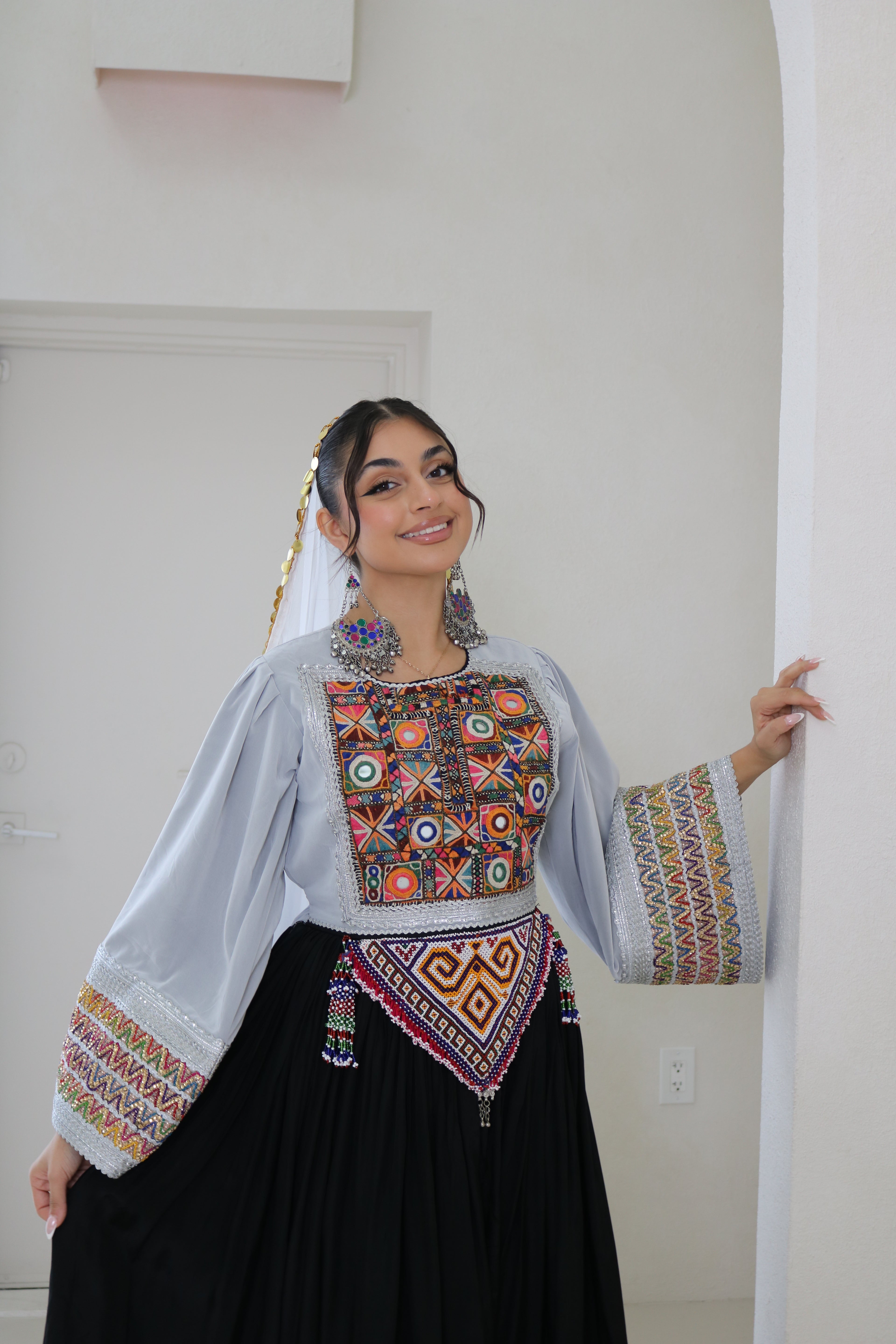 Gulrang Afghan Kuchi Dress