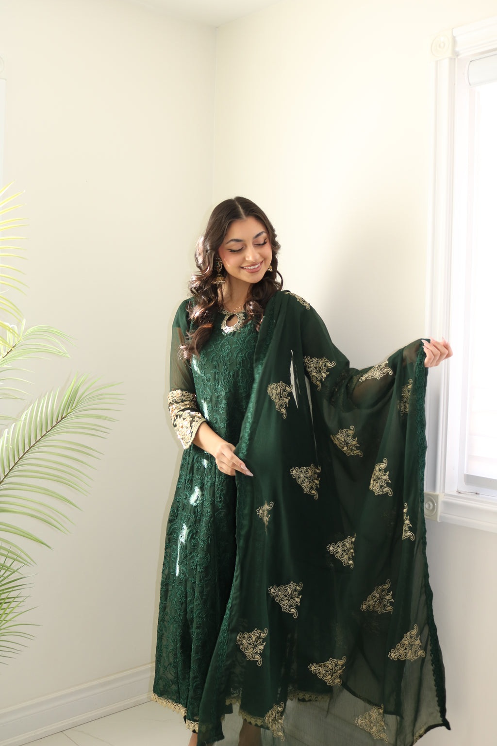 Green Kameez Salwar suit