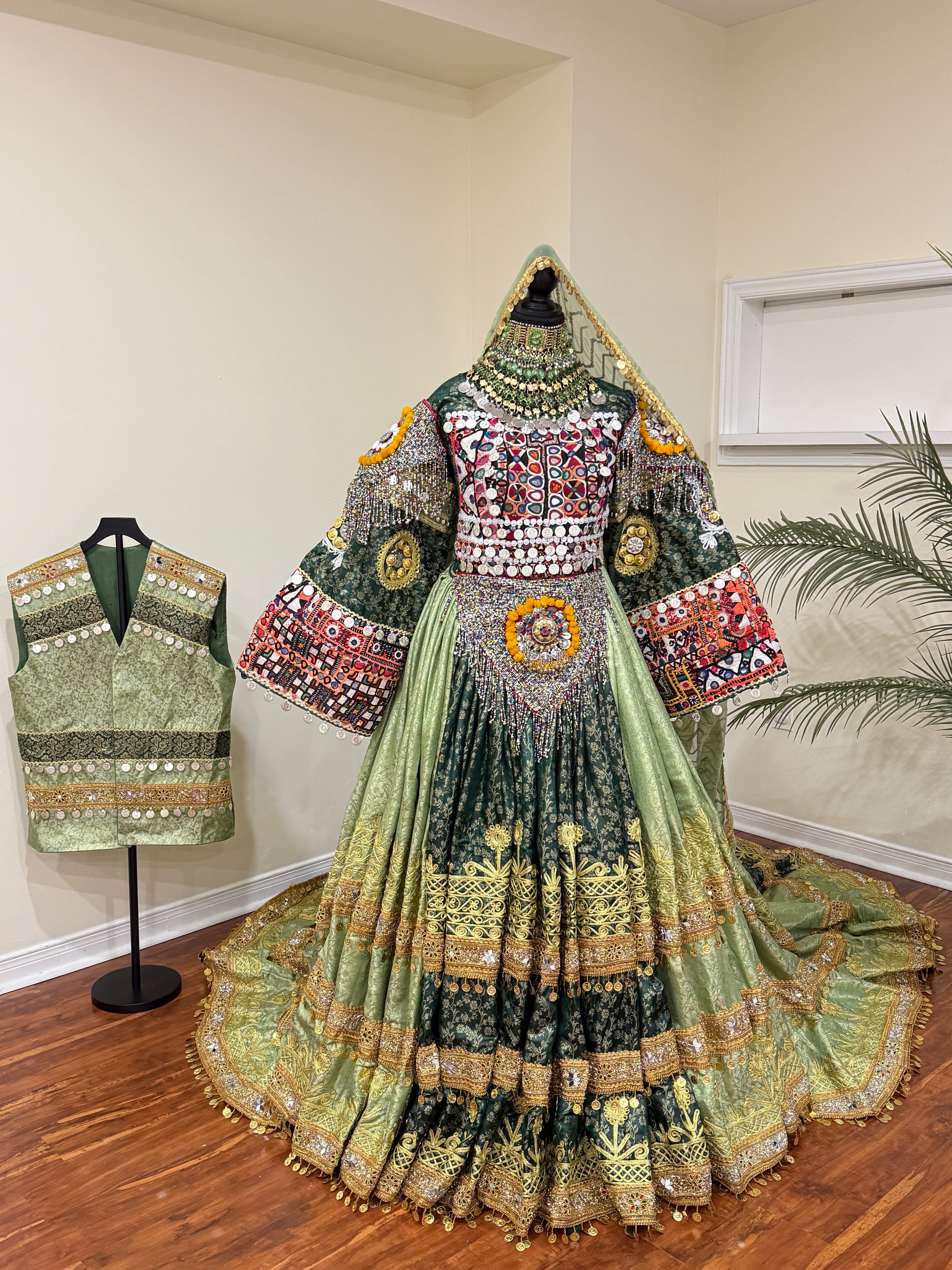BridalAfghan Kuchi Dress