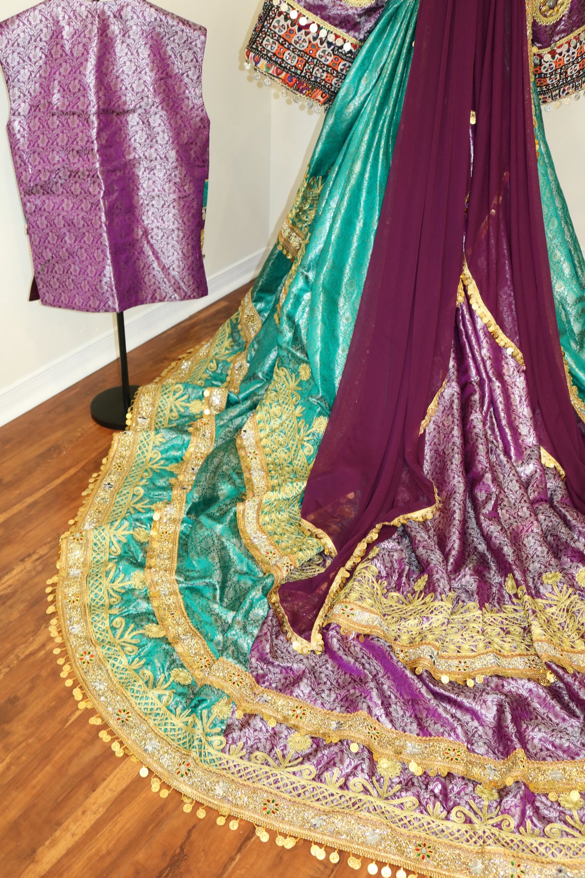 BridalAfghan Kuchi Dress