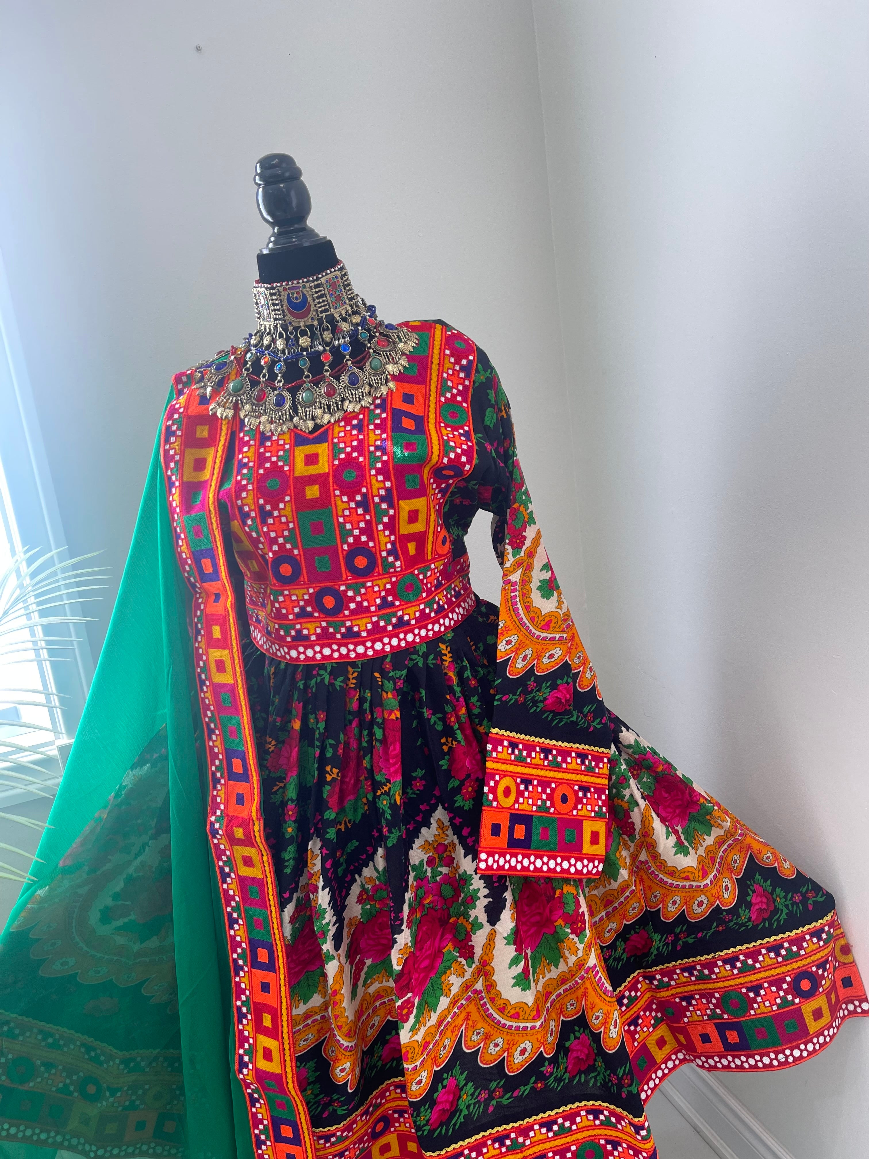 Wafaa Afghan Kuchi Dress 0513