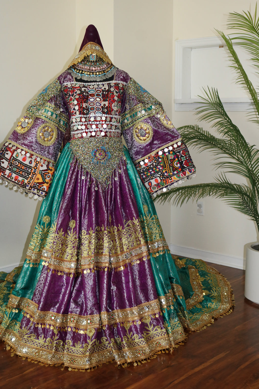 BridalAfghan Kuchi Dress