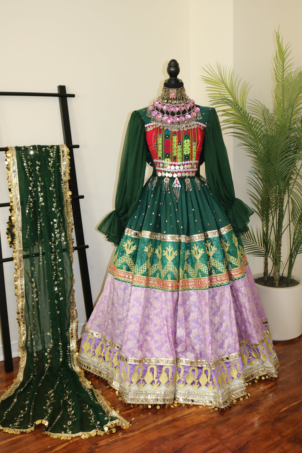 Heera Afghan Kuchi Dress