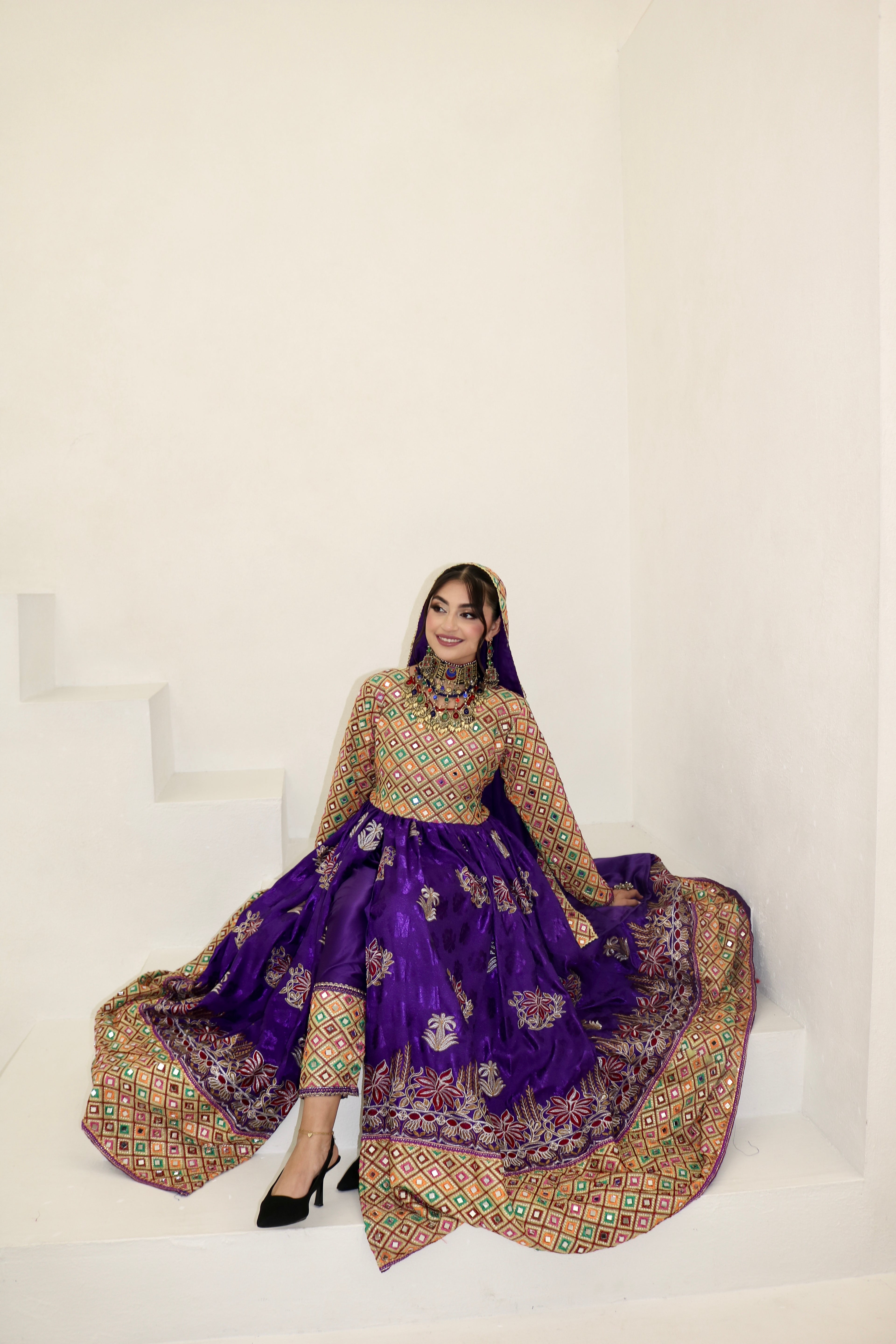 Moska Afghan Kuchi Dress