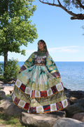 Afghan Kuchi Dress(green)