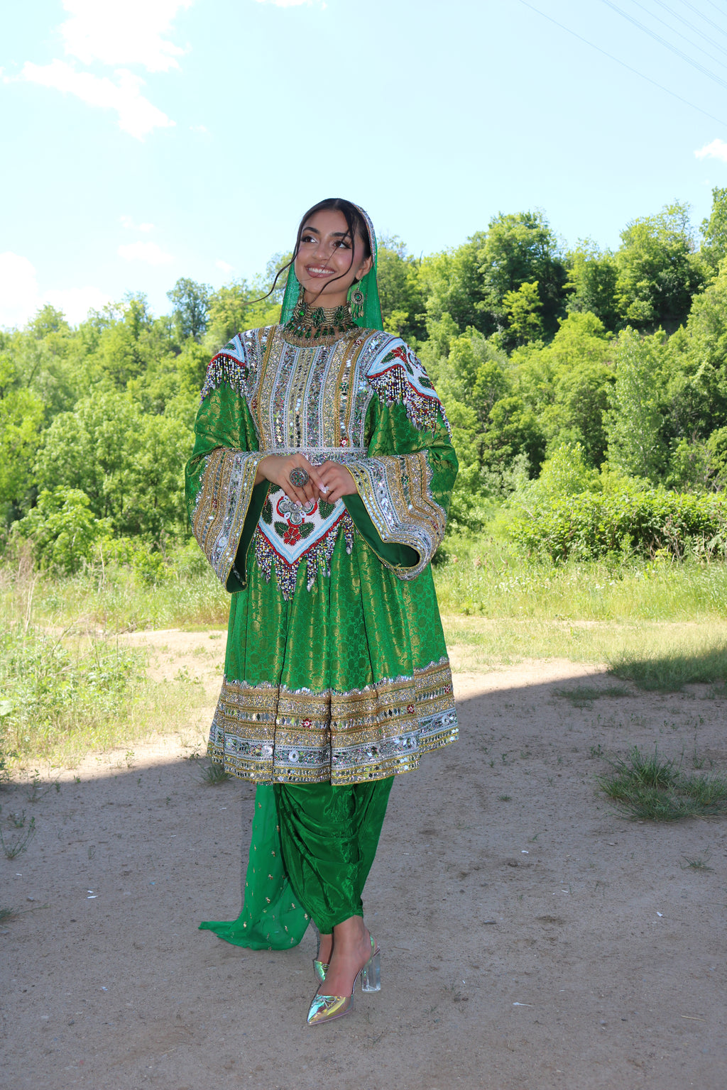 Aliya Afghan Kuchi Dress