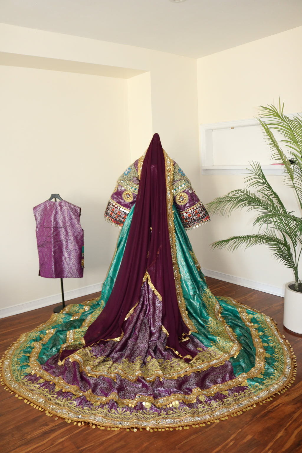 BridalAfghan Kuchi Dress