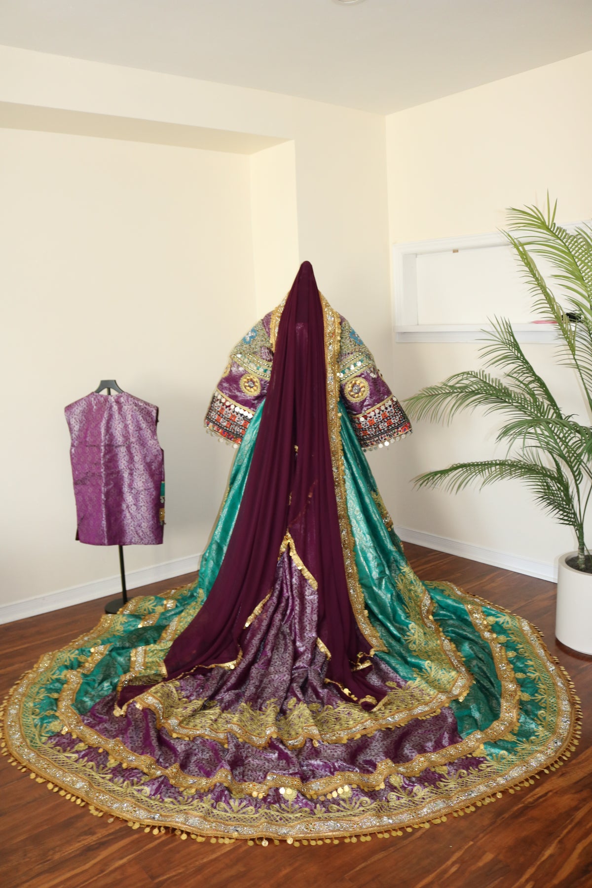 BridalAfghan Kuchi Dress