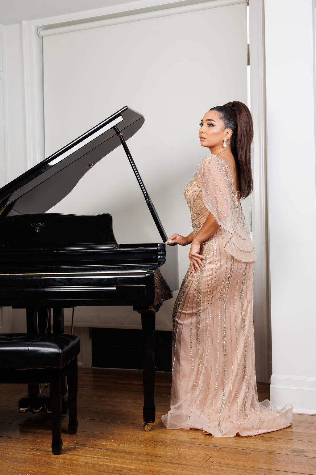 Beaded Evening Dress