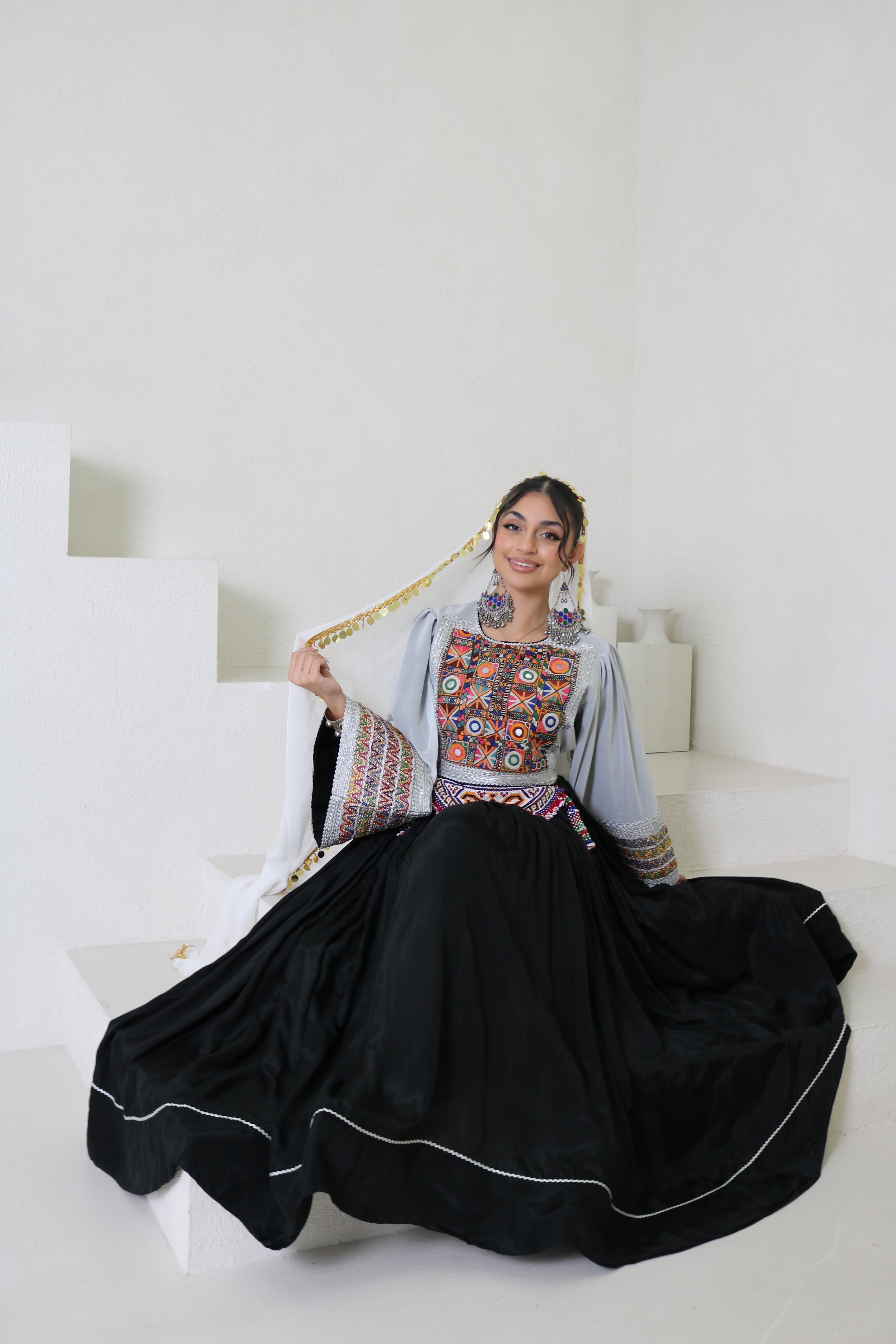 Gulrang Afghan Kuchi Dress
