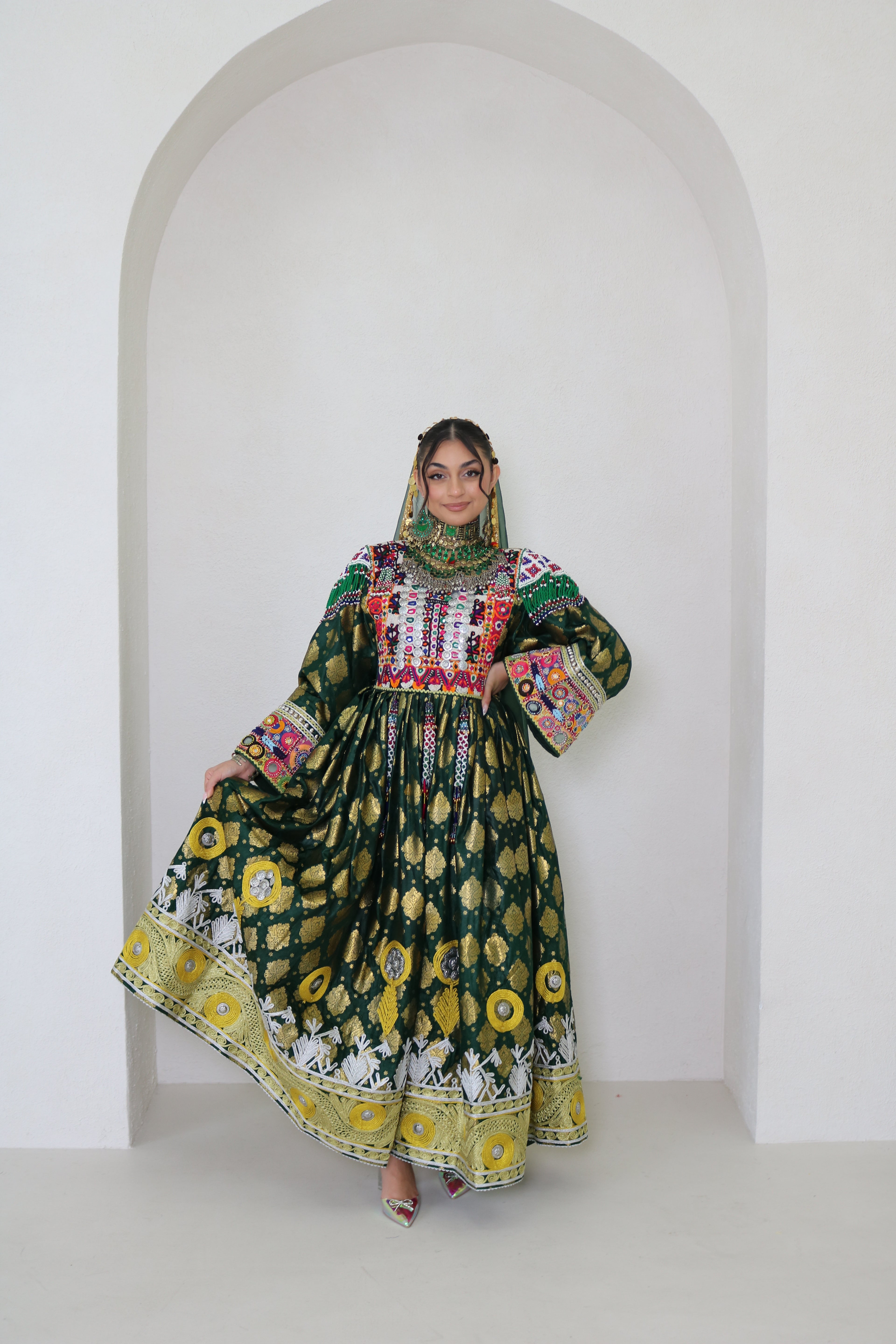 Mina Afghan Kuchi Dress