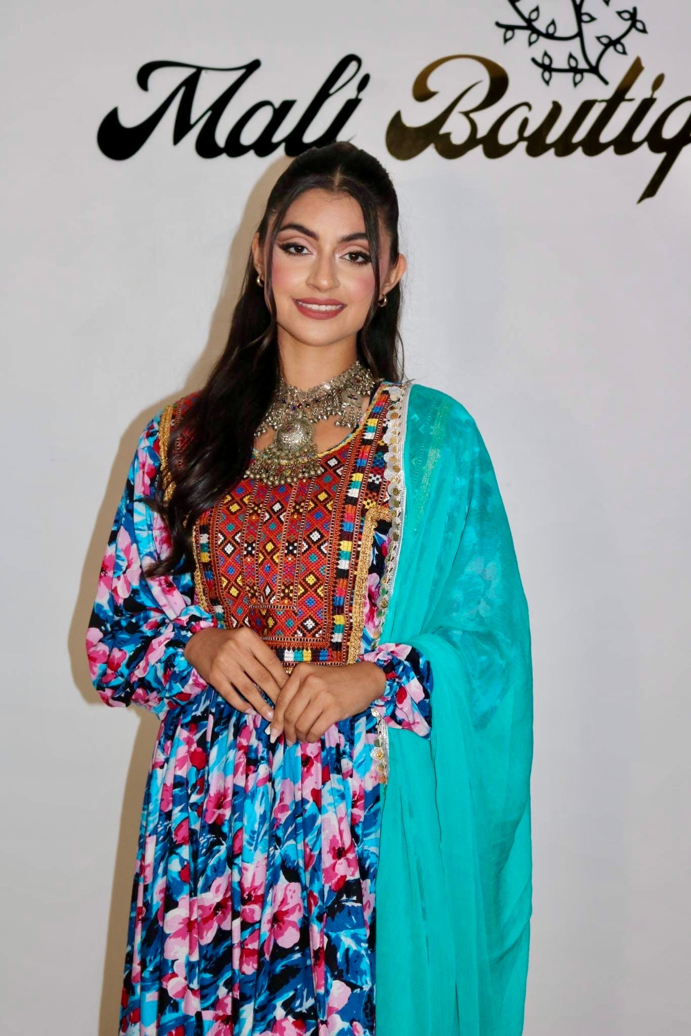 Gul Afghan Kuchi Dress