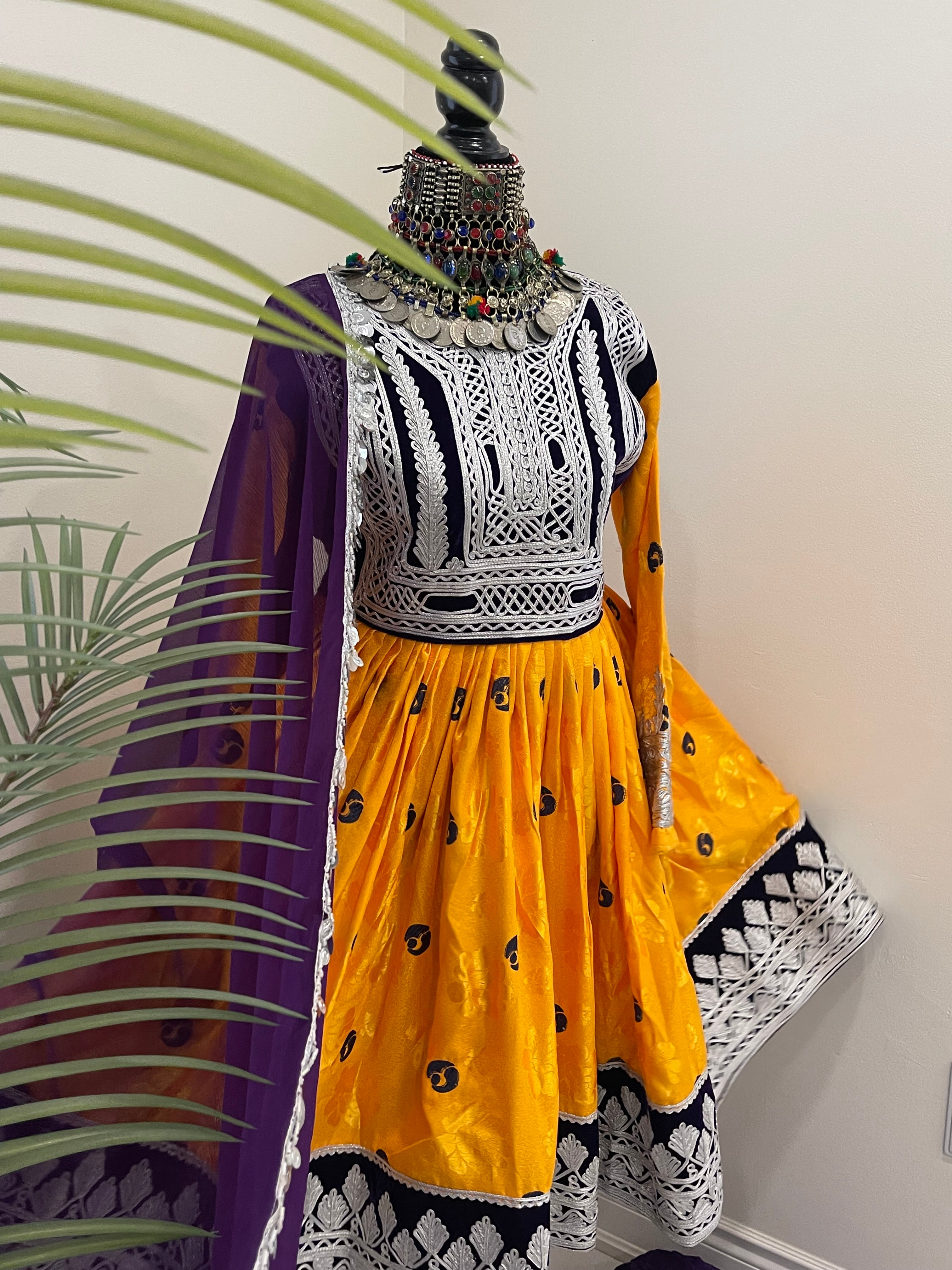 Nabila Afghan Kuchi Dress