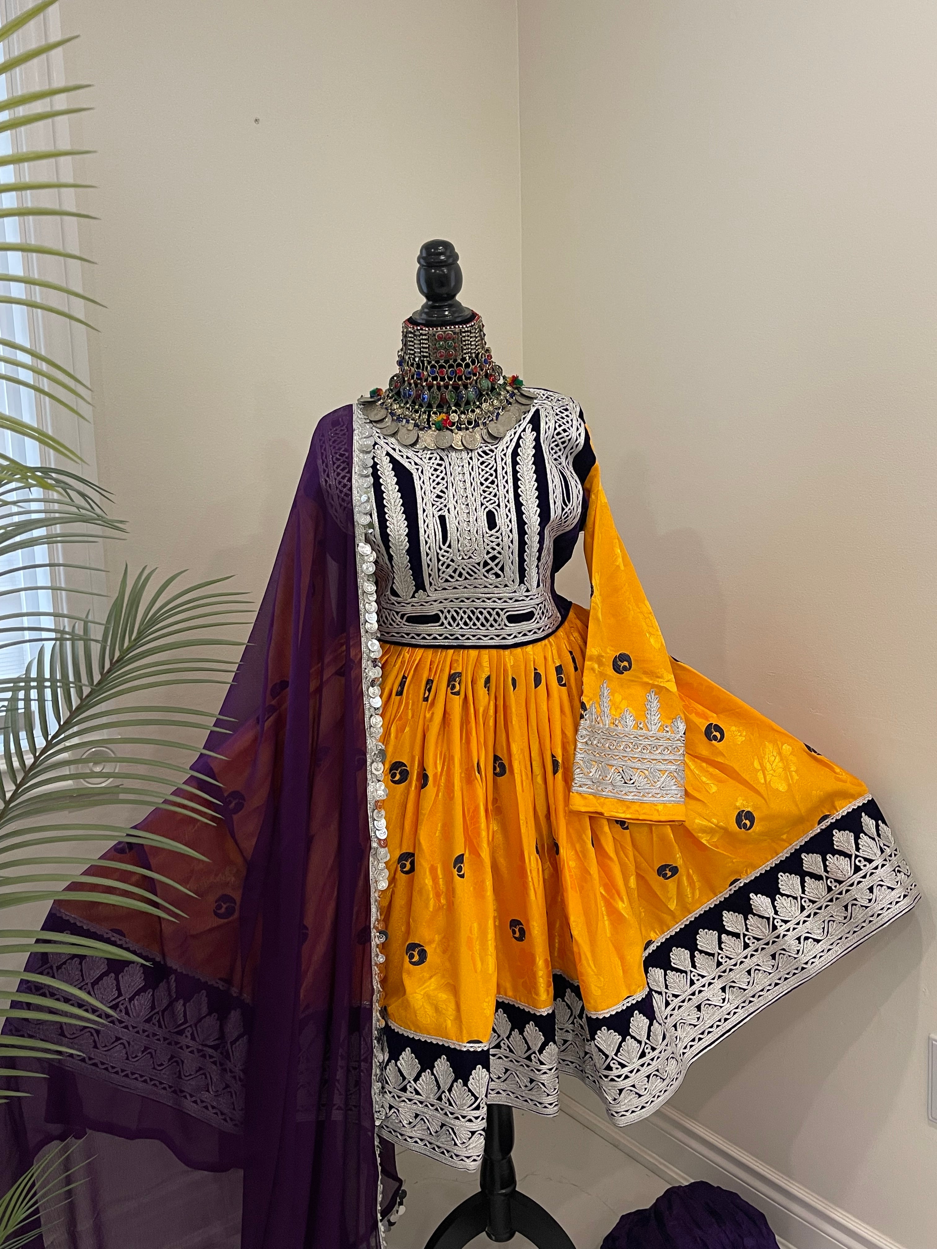 Nabila Afghan Kuchi Dress