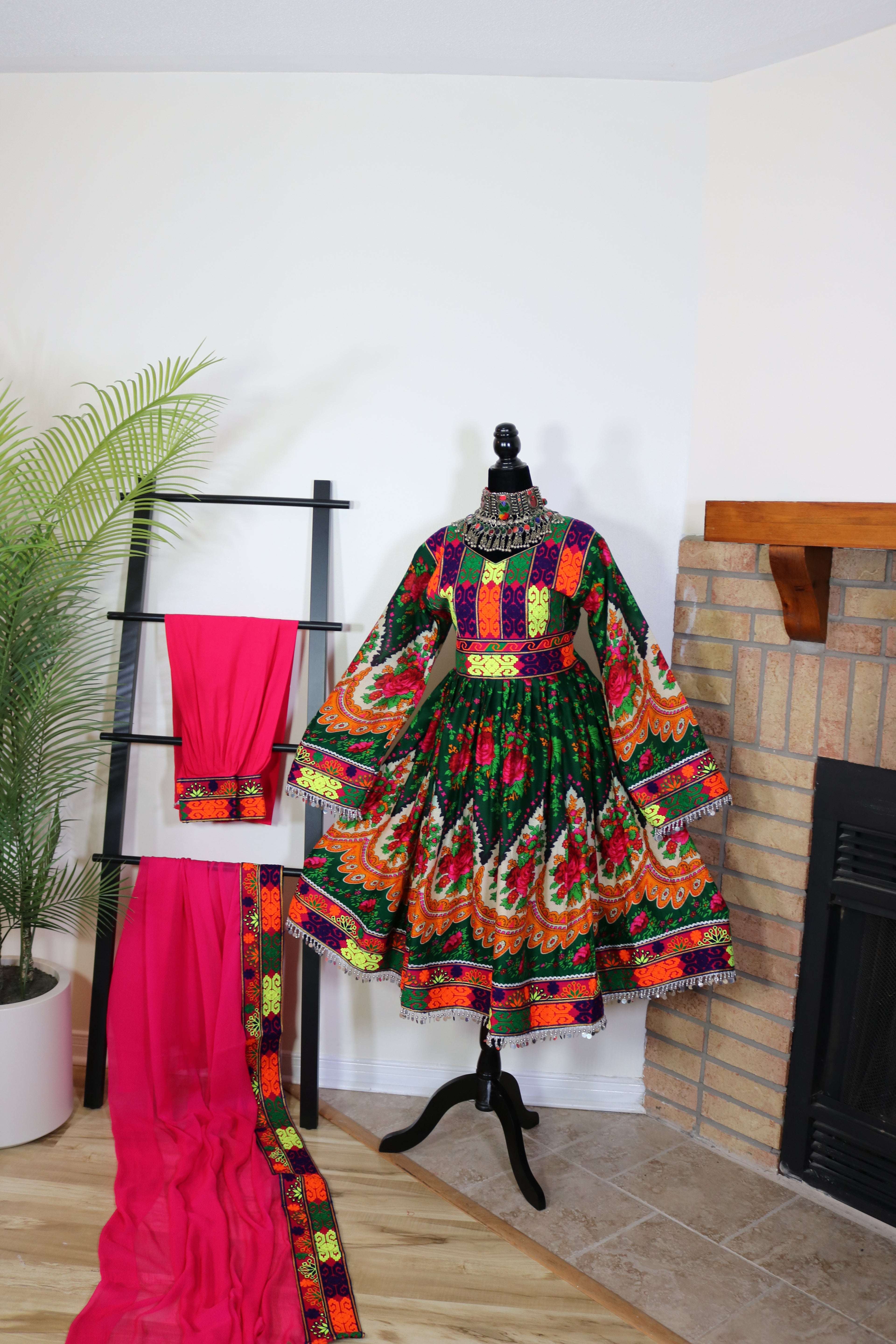 Wafaa Afghan Kuchi Dress 0563
