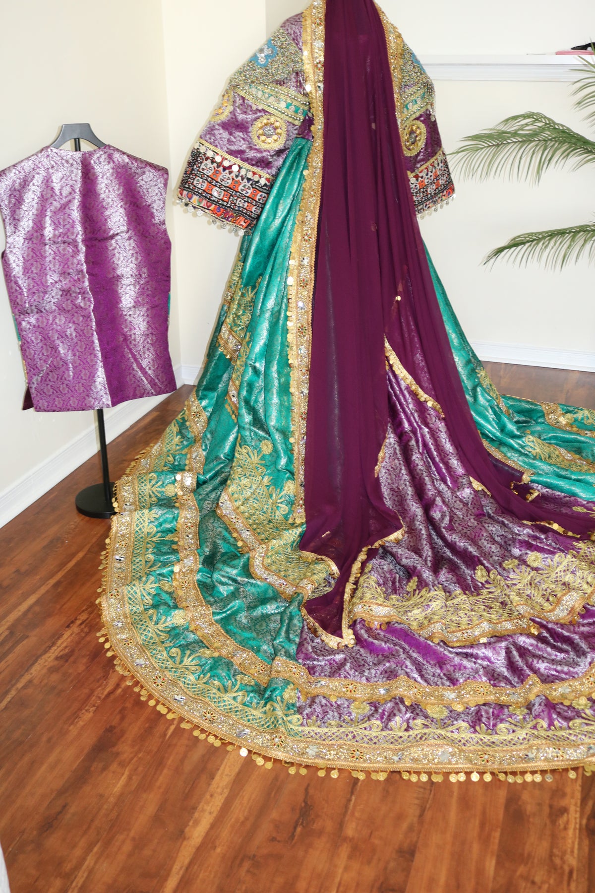 BridalAfghan Kuchi Dress