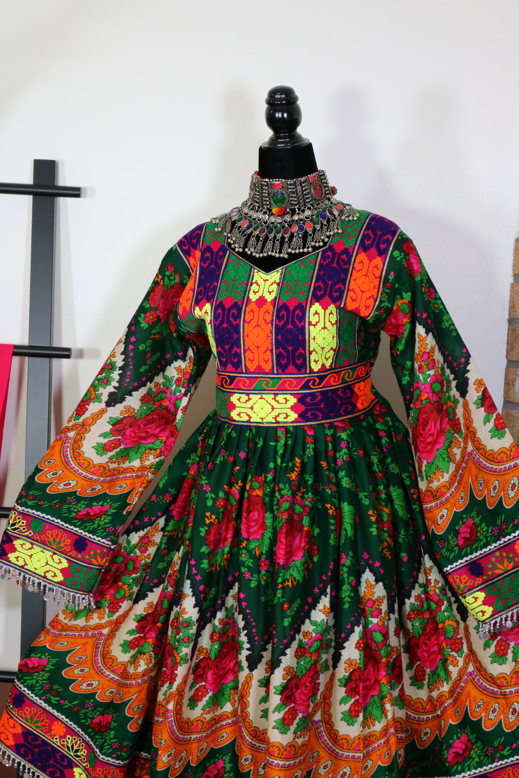 Wafaa Afghan Kuchi Dress 0563
