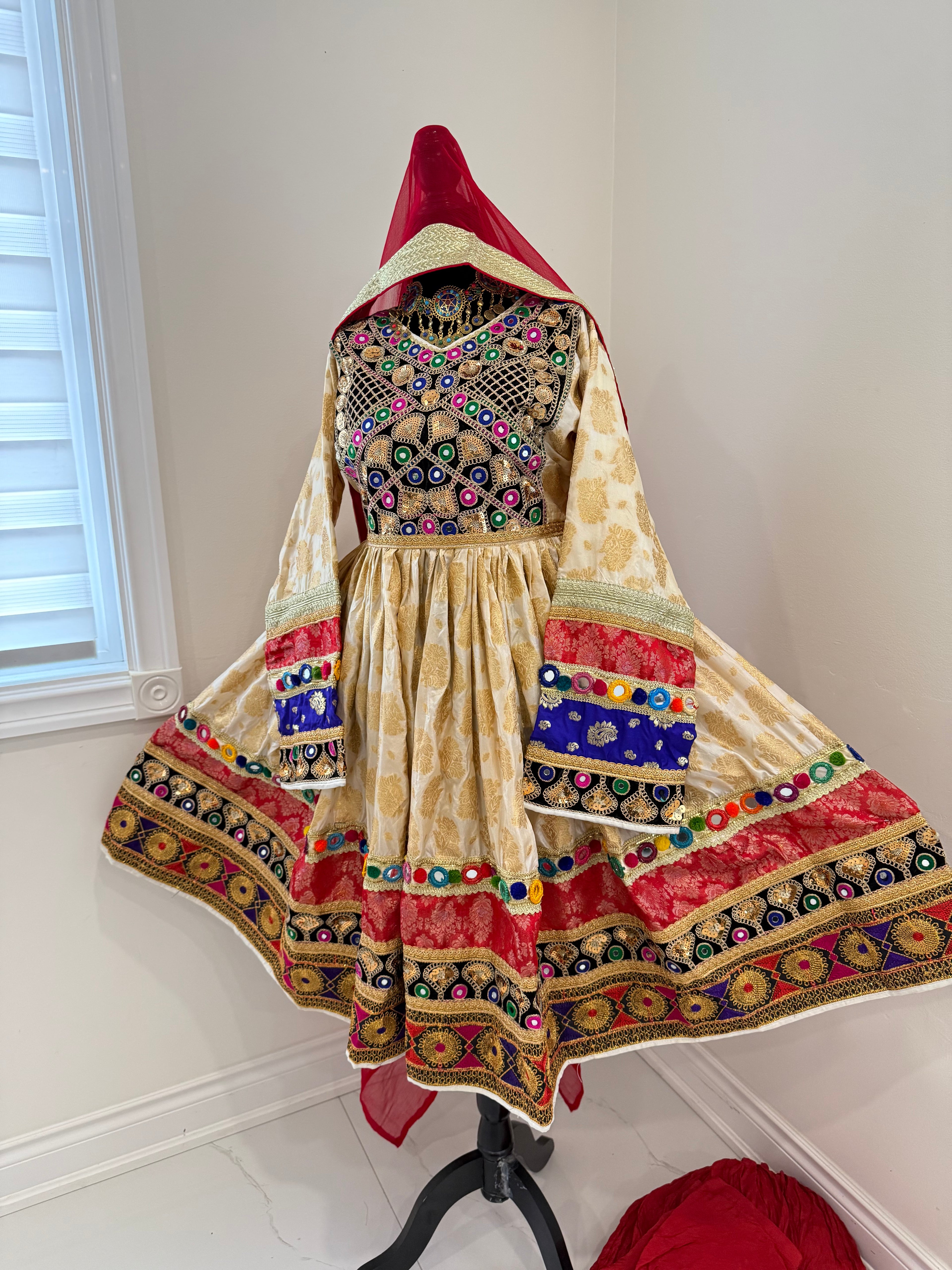 Sadia Afghan Kuchi Dress