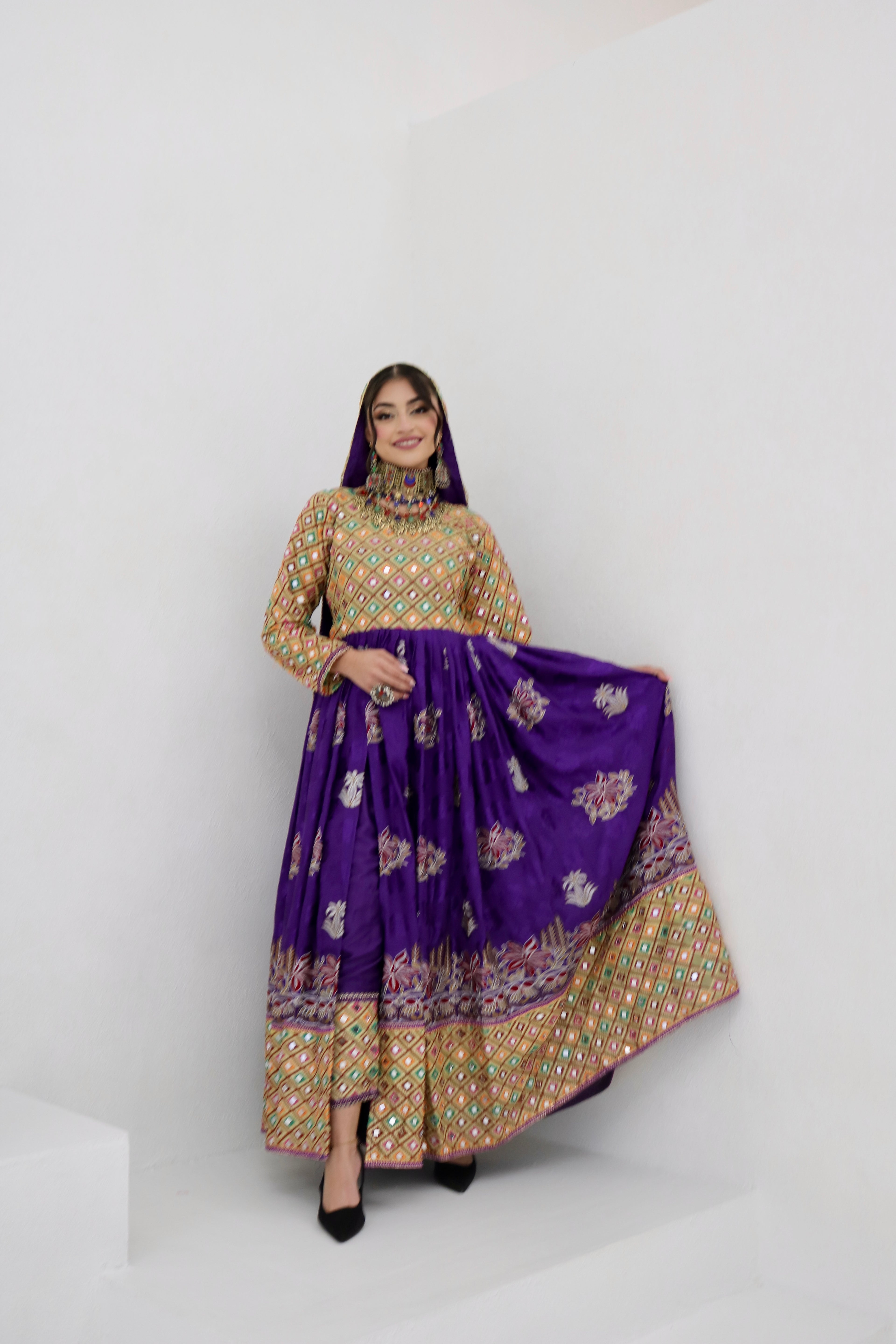 Moska Afghan Kuchi Dress