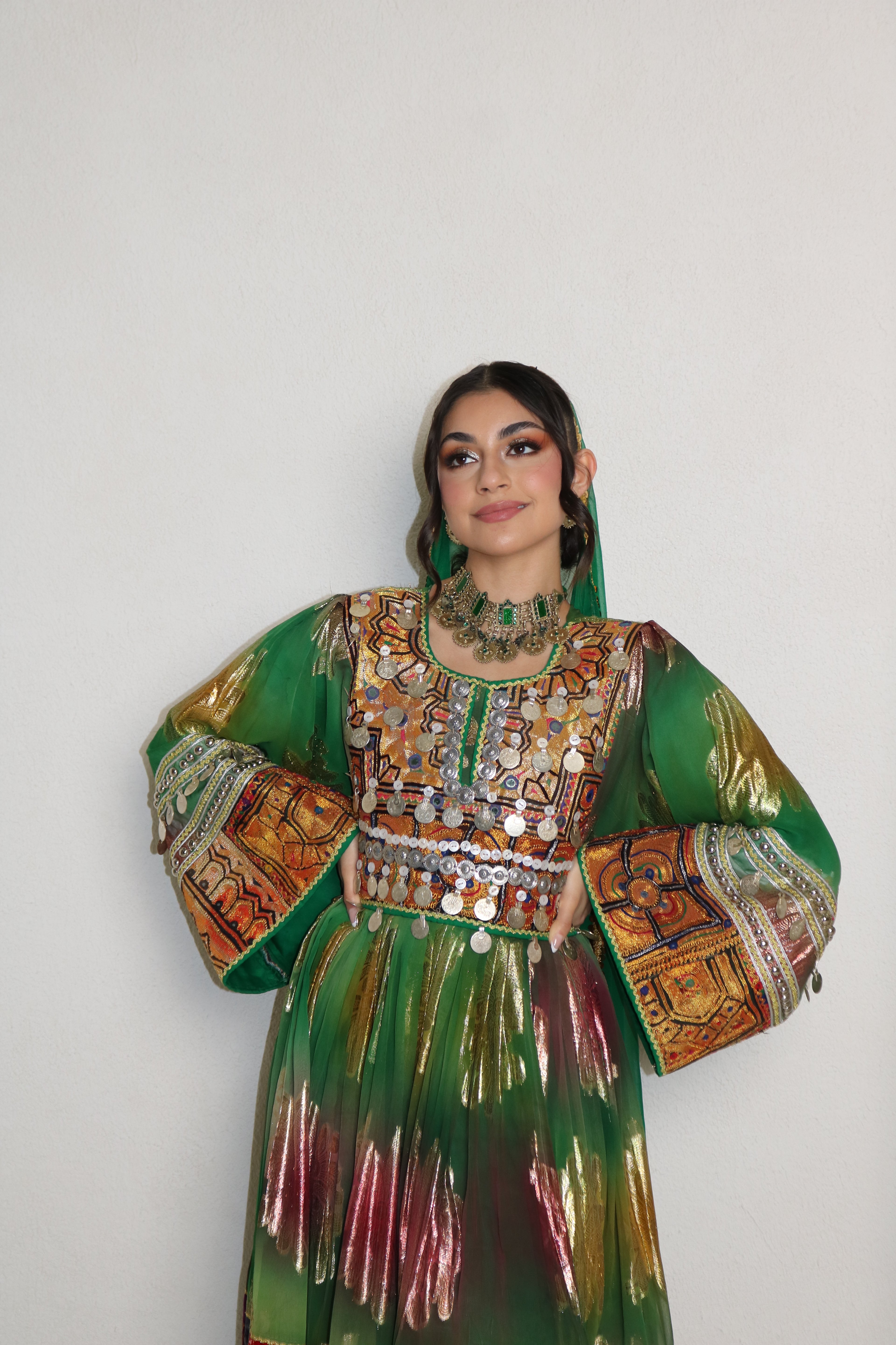 Nazanin Afghan Kuchi Dress