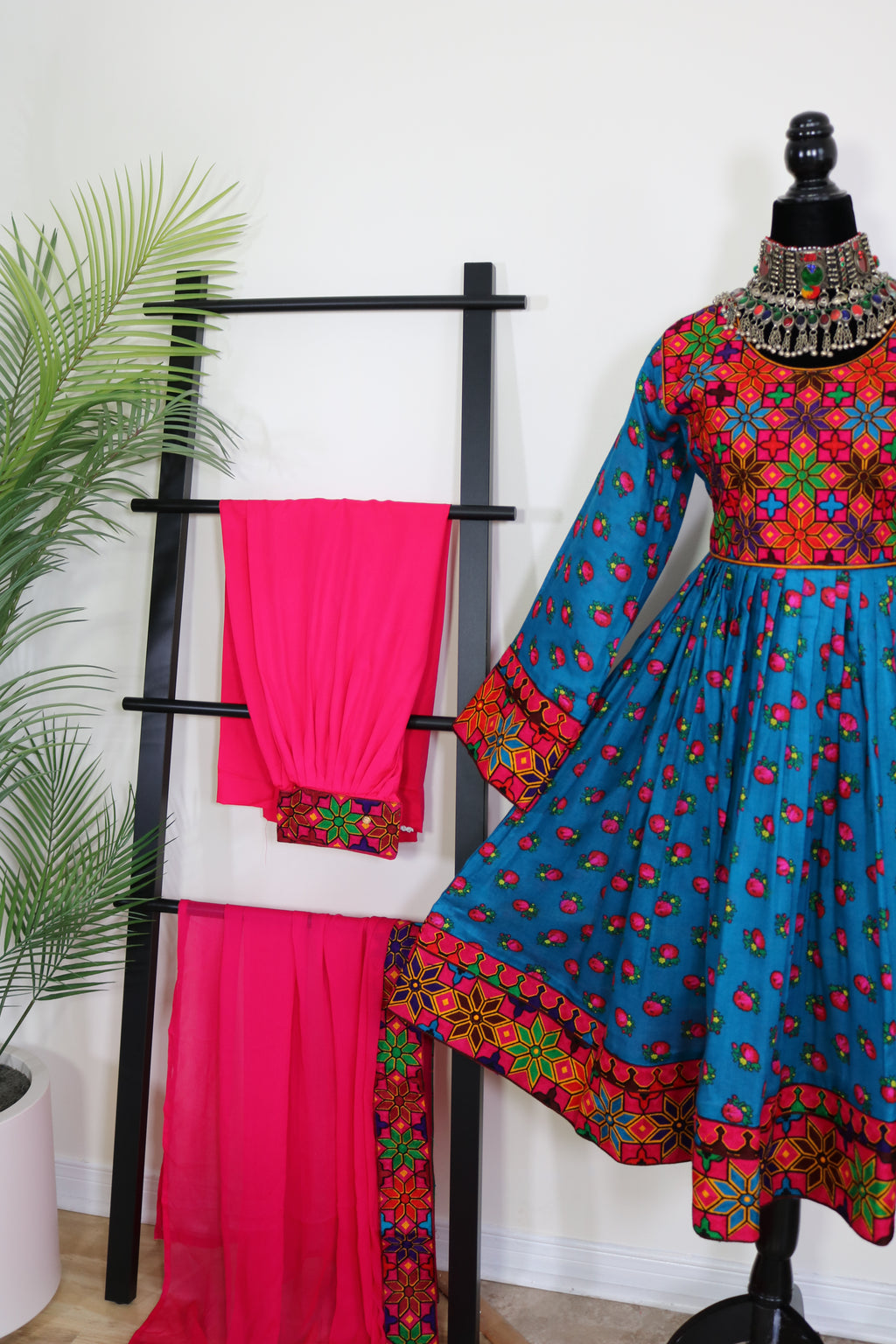 Wafaa Afghan Kuchi Dress 0564