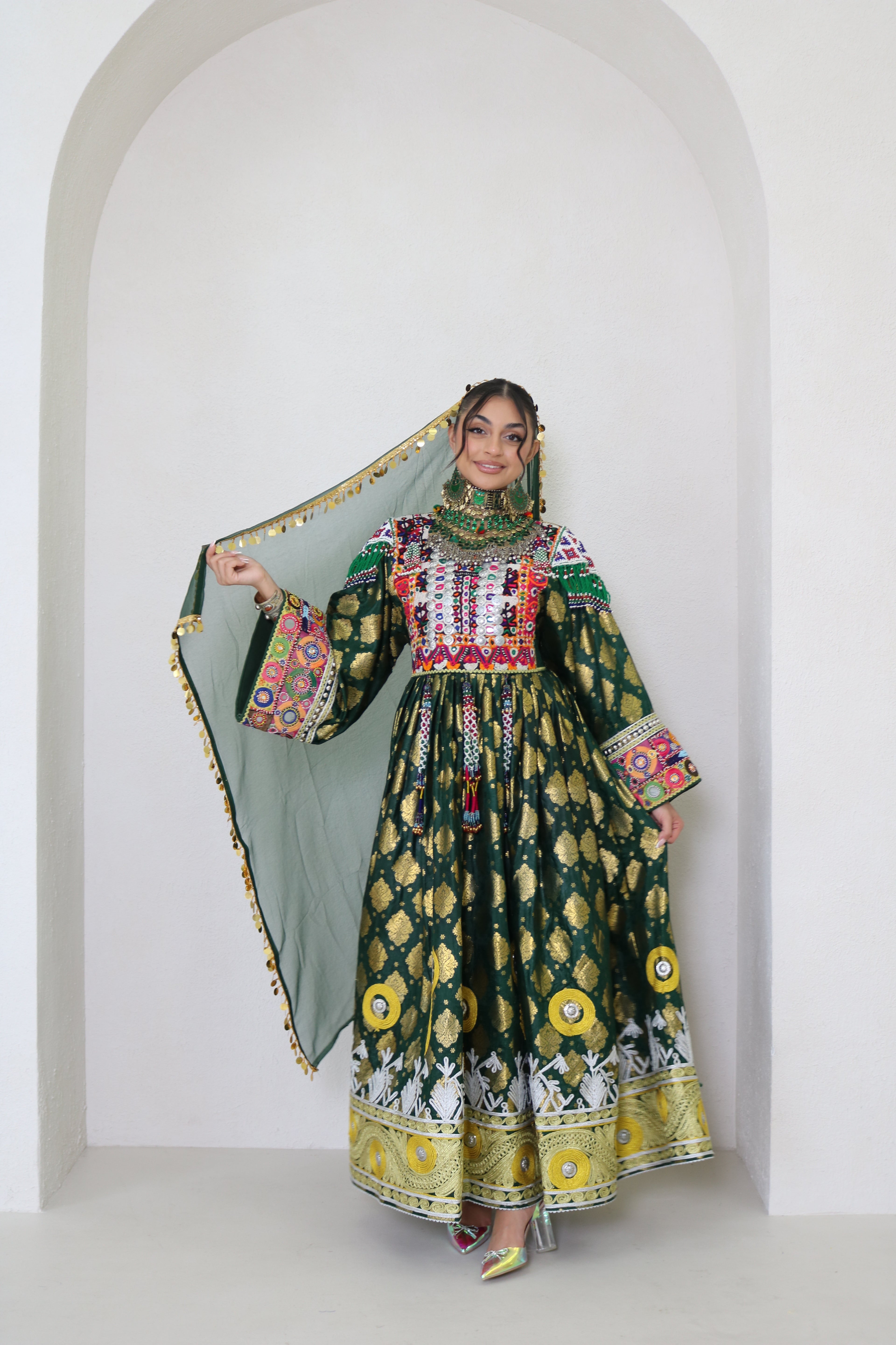 Mina Afghan Kuchi Dress