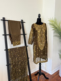 Salwar Kameez suit (brown)