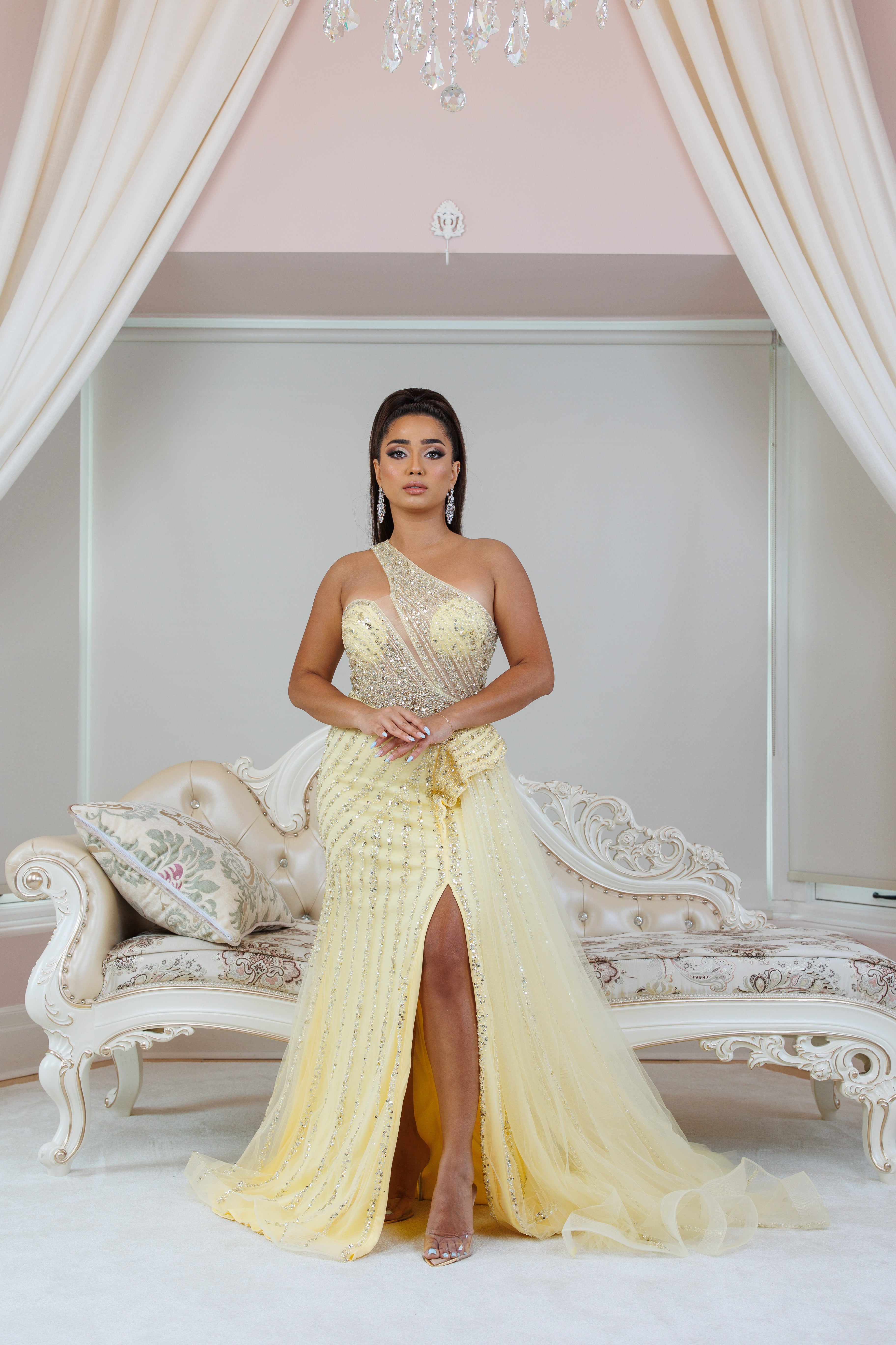 Beaded Evening Dress