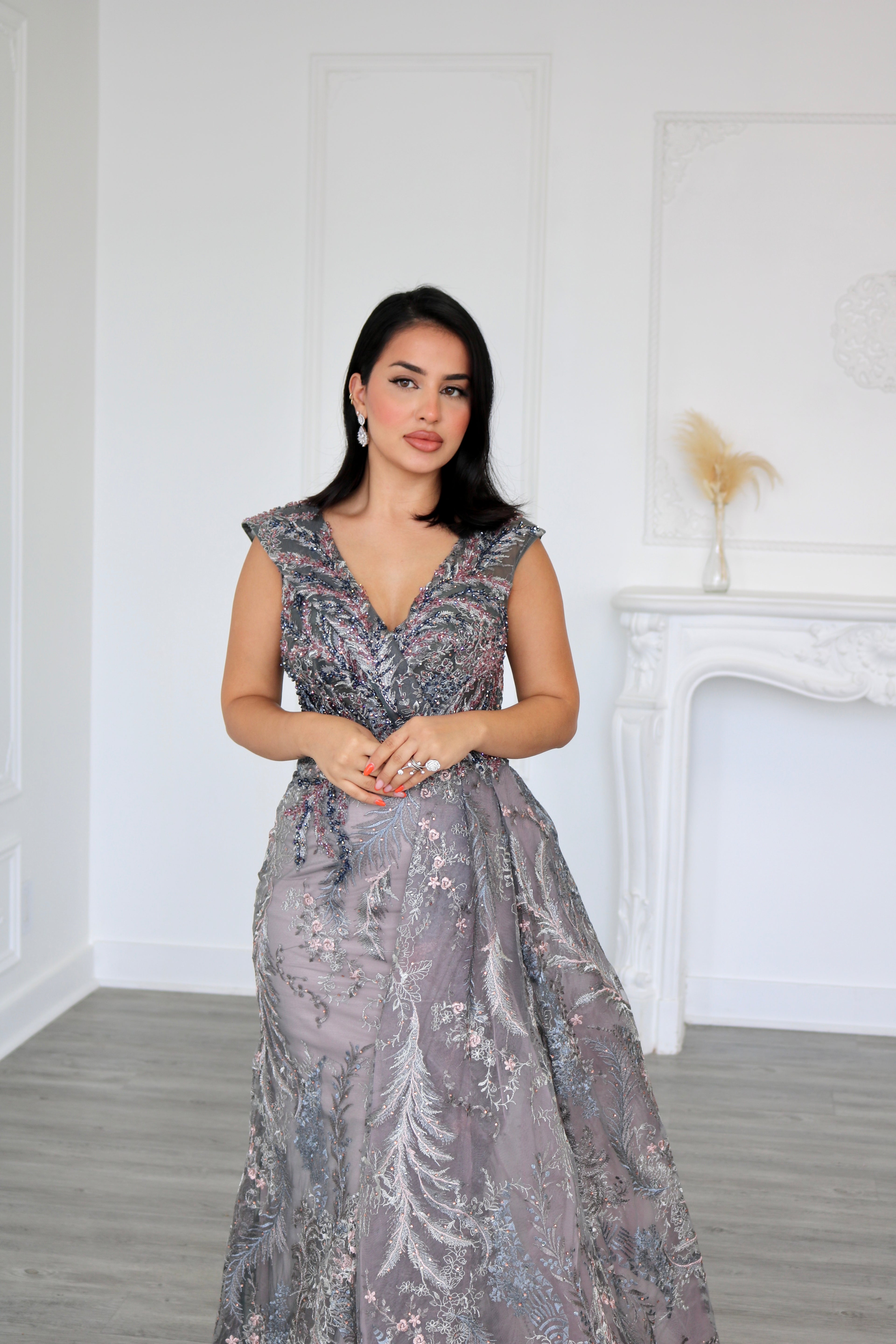 Beaded Evening Dress