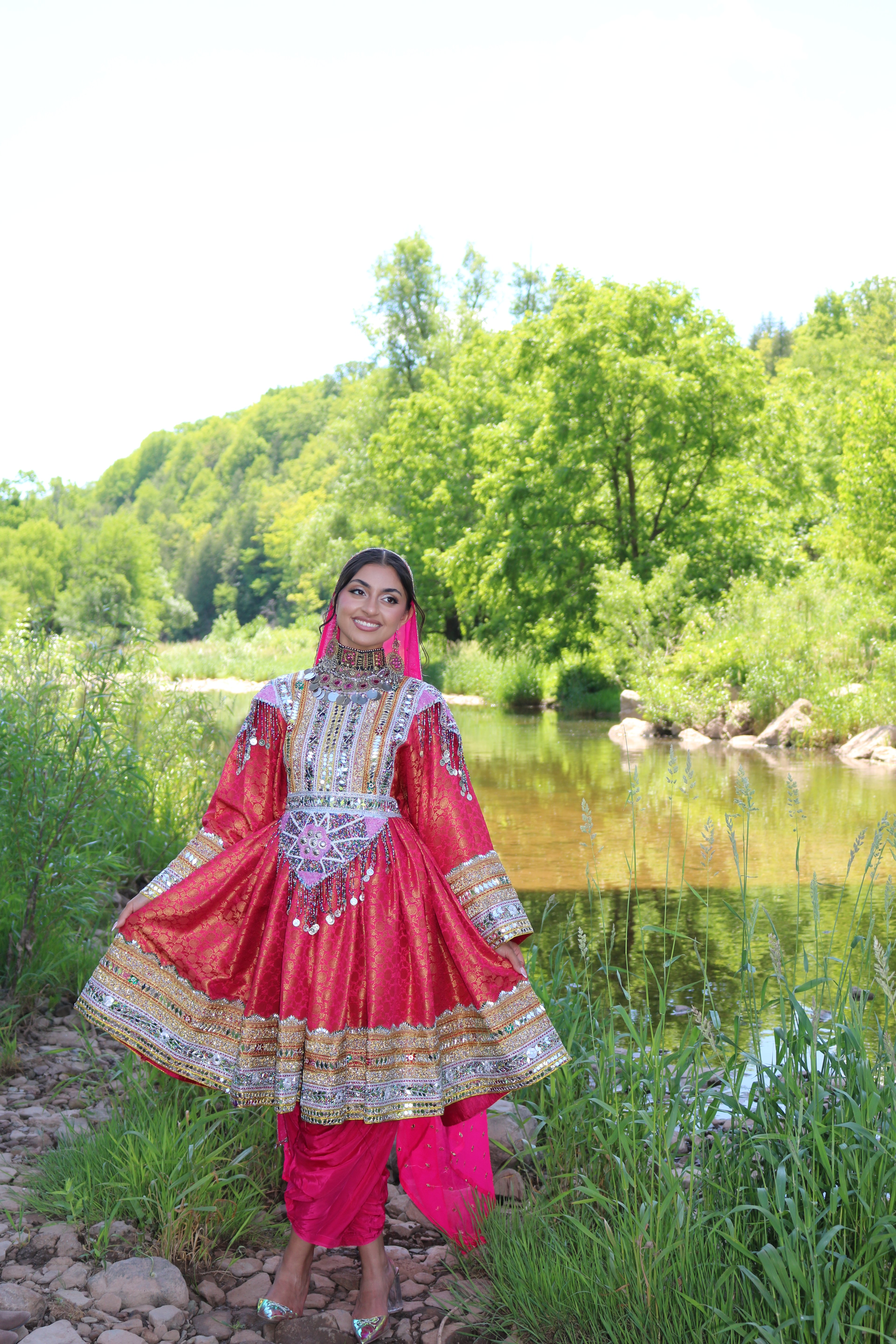Aliya Afghan Kuchi Dress