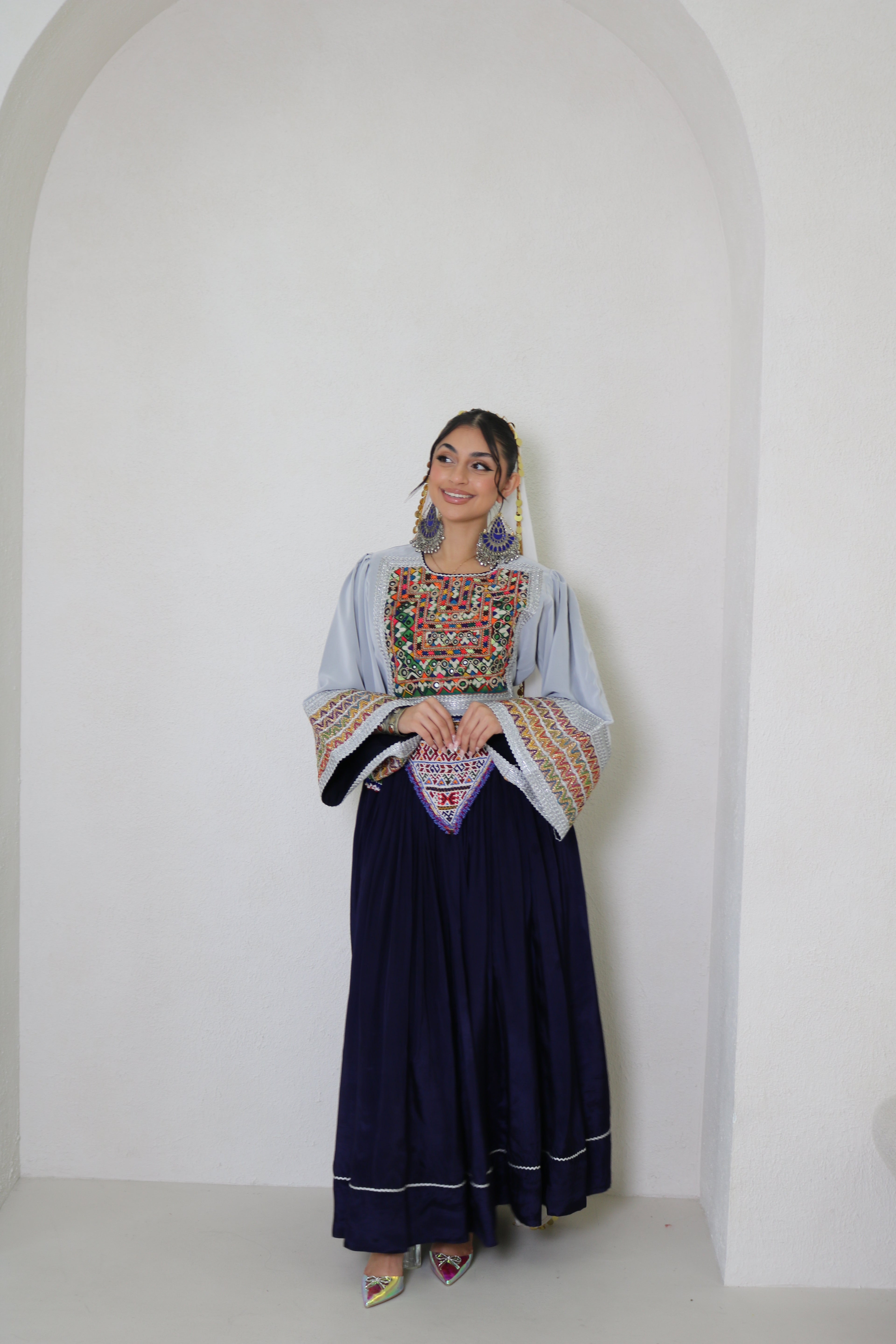 Gulrang Afghan Kuchi Dress