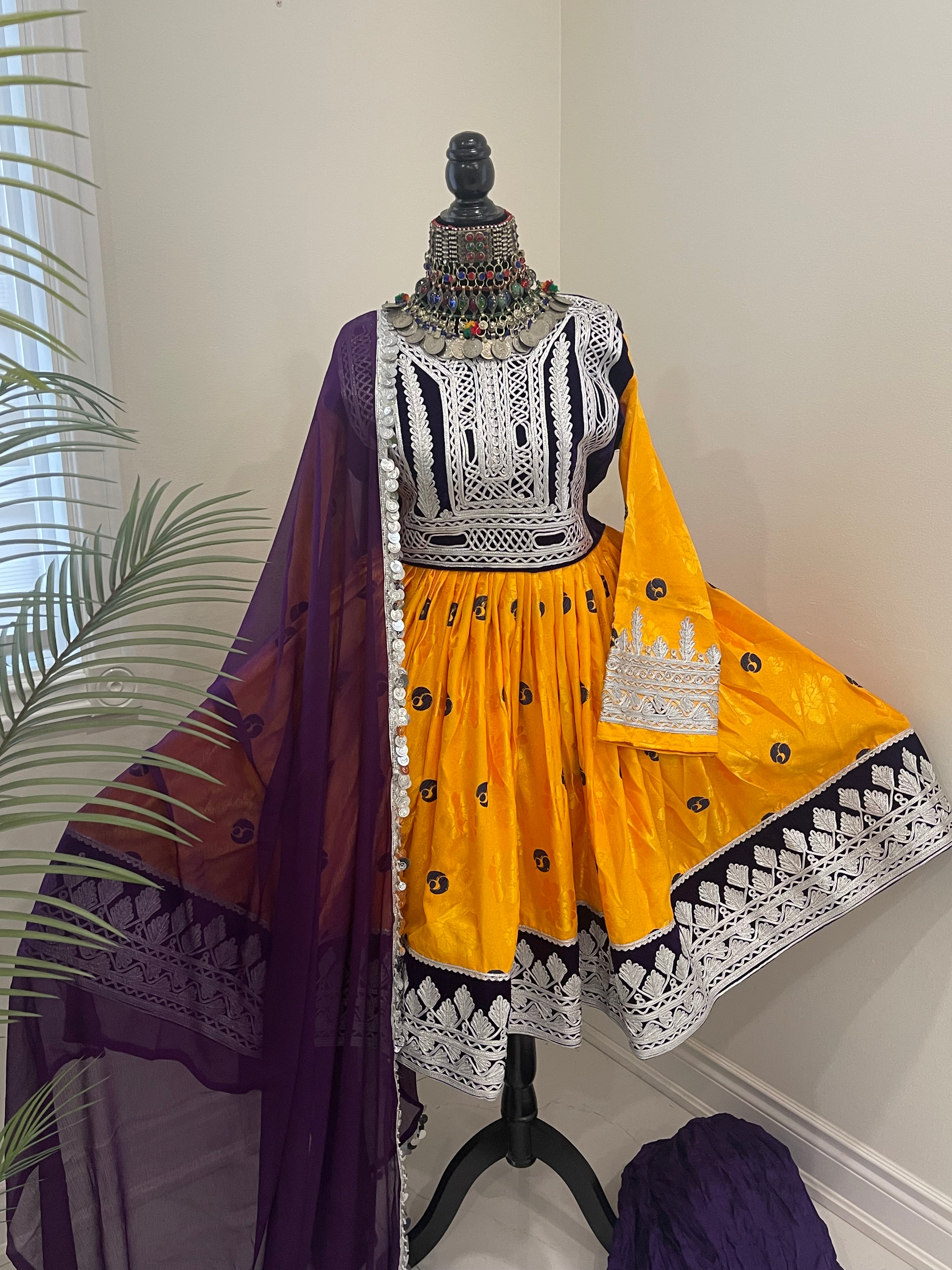 Nabila Afghan Kuchi Dress