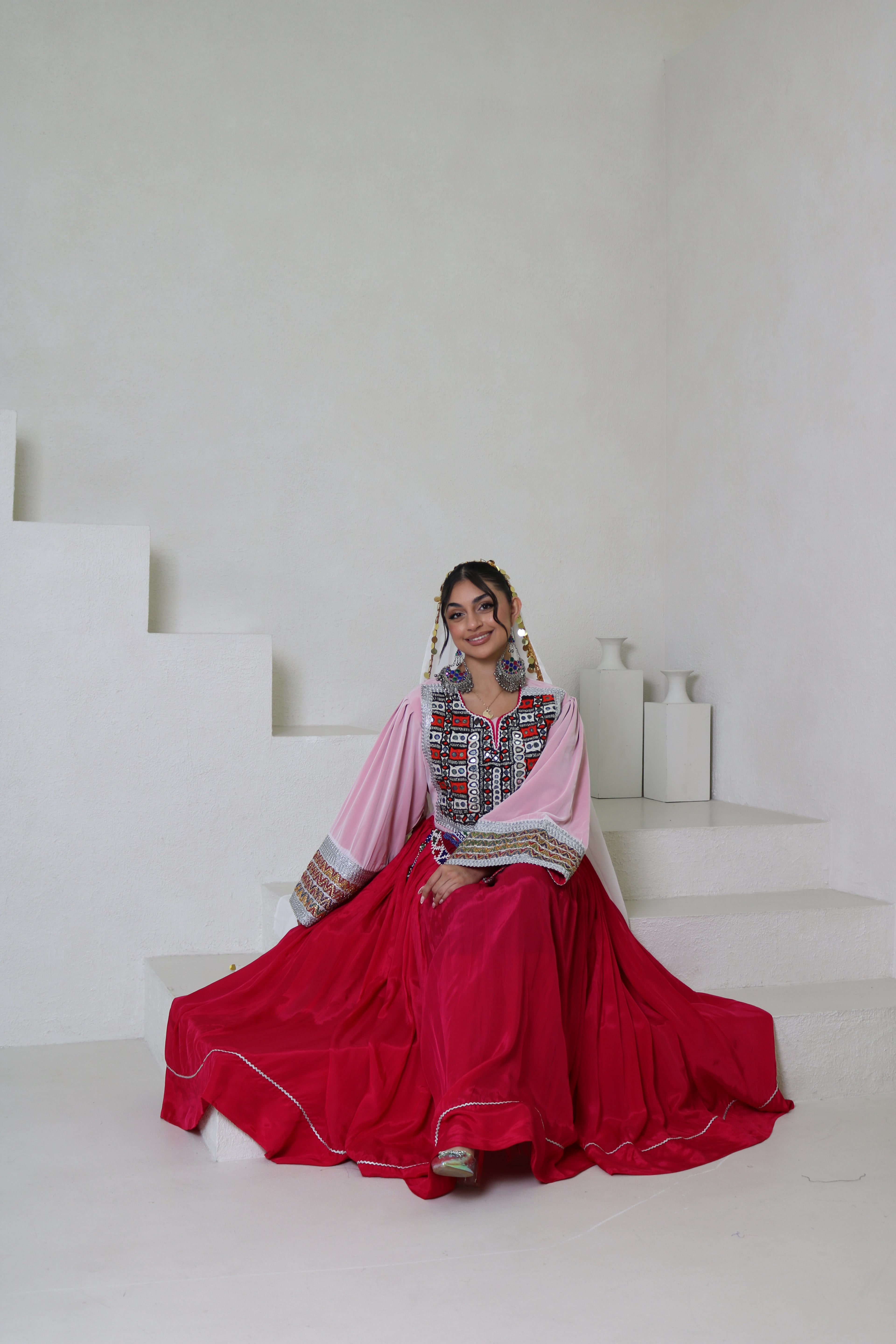 Gulrang Afghan Kuchi Dress