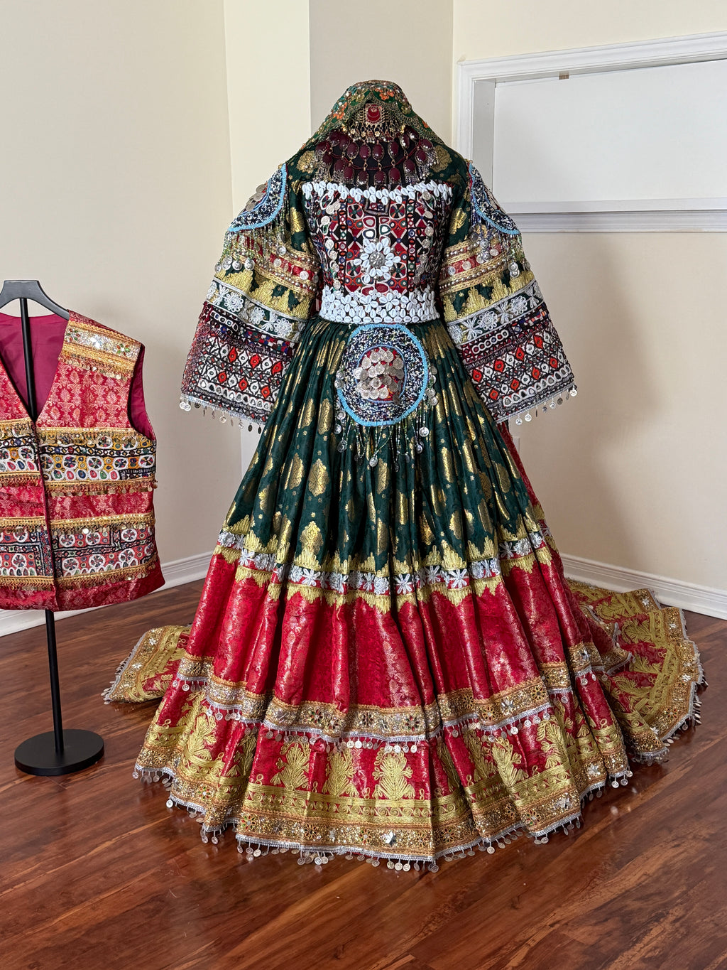BridalAfghan Kuchi Dress
