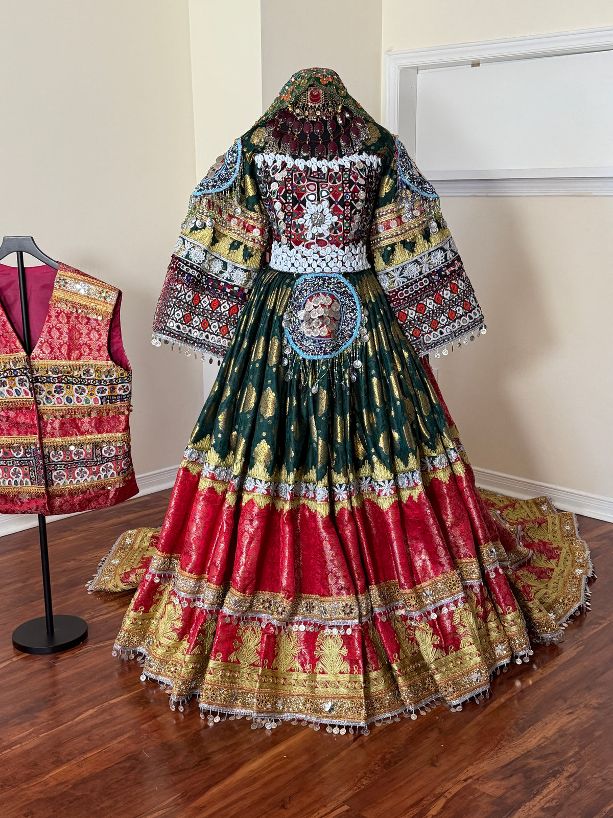 BridalAfghan Kuchi Dress