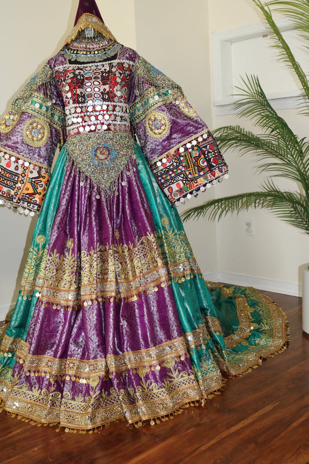 BridalAfghan Kuchi Dress