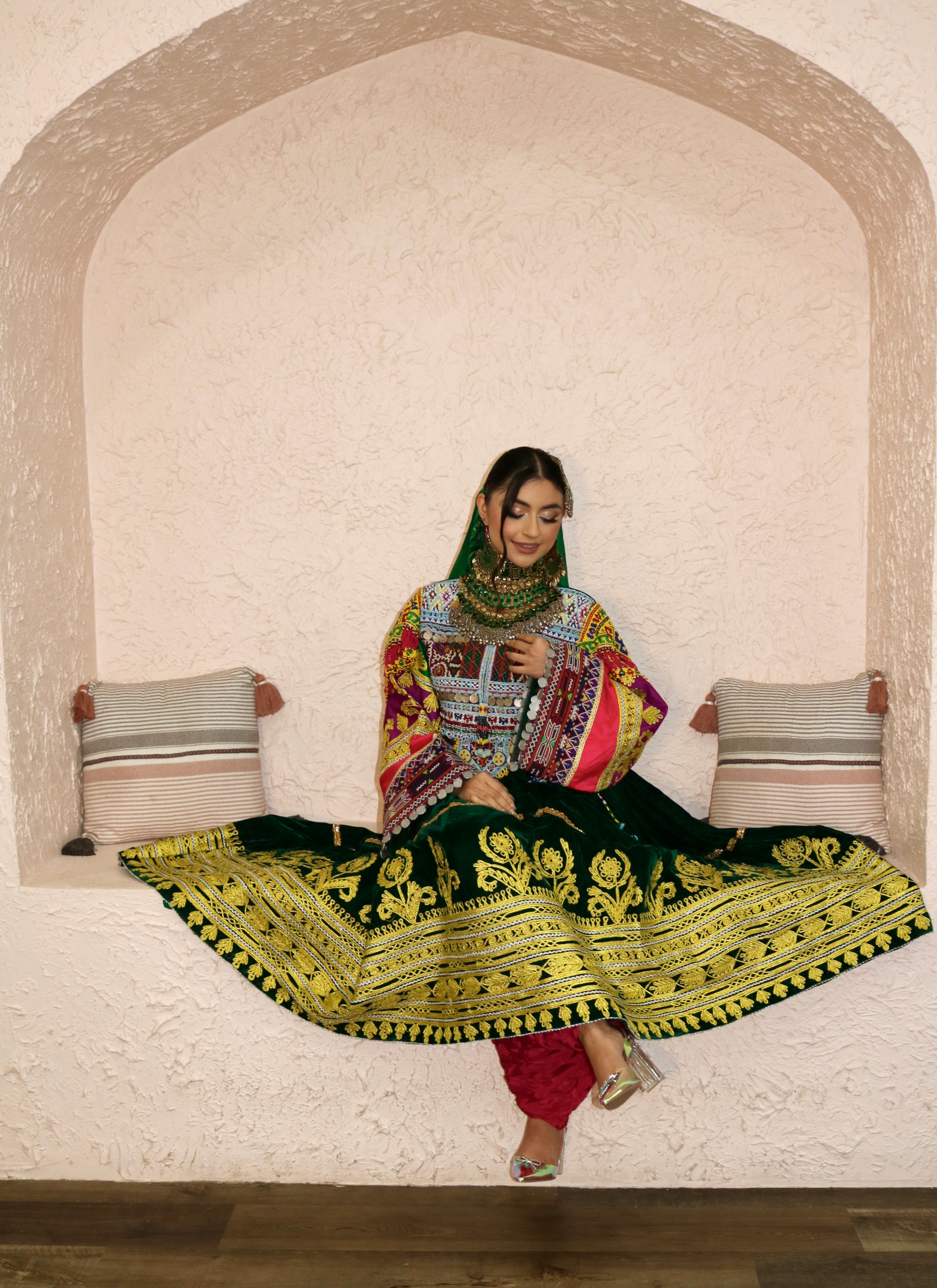 Farzaneh Afghan Kuchi Dress
