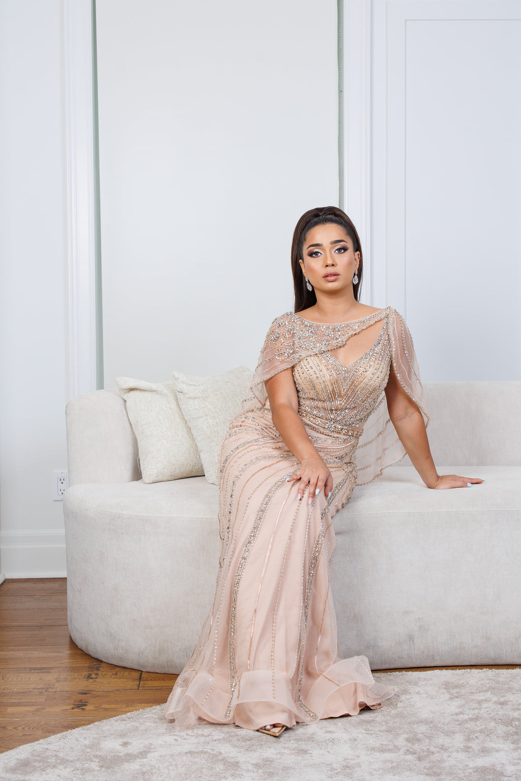 Beaded Evening Dress