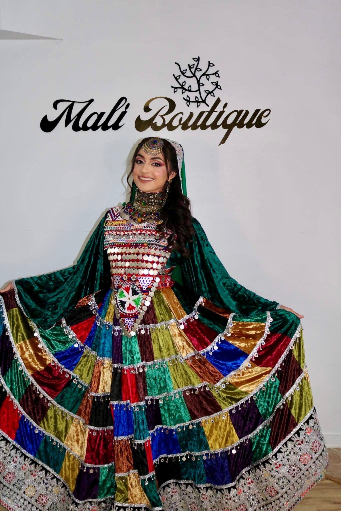 Lina Afghan Kuchi Dress