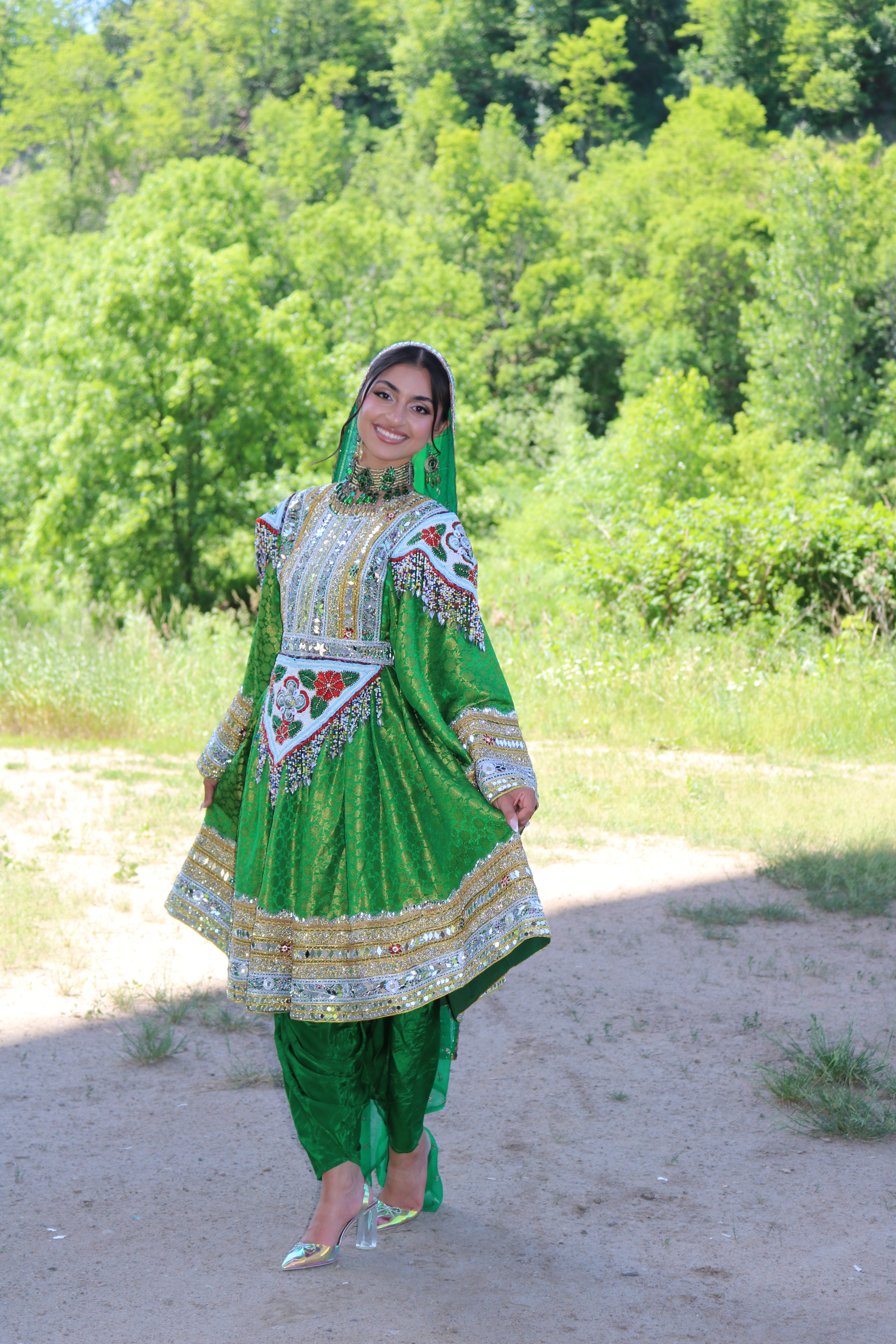 Aliya Afghan Kuchi Dress